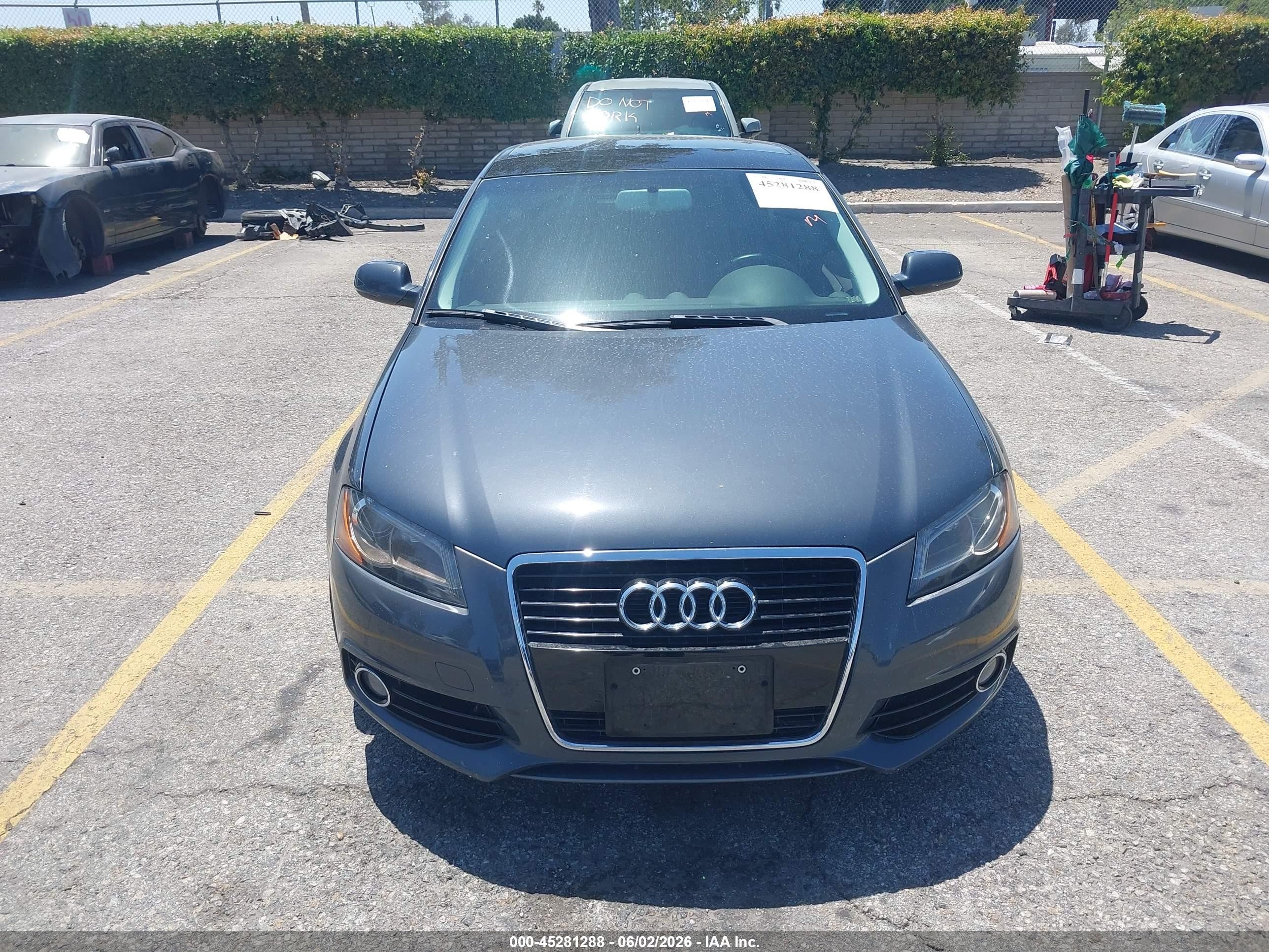 2012 Audi A3 2.0 Tdi Premium Gray vin: WAUKJAFM0CA124240