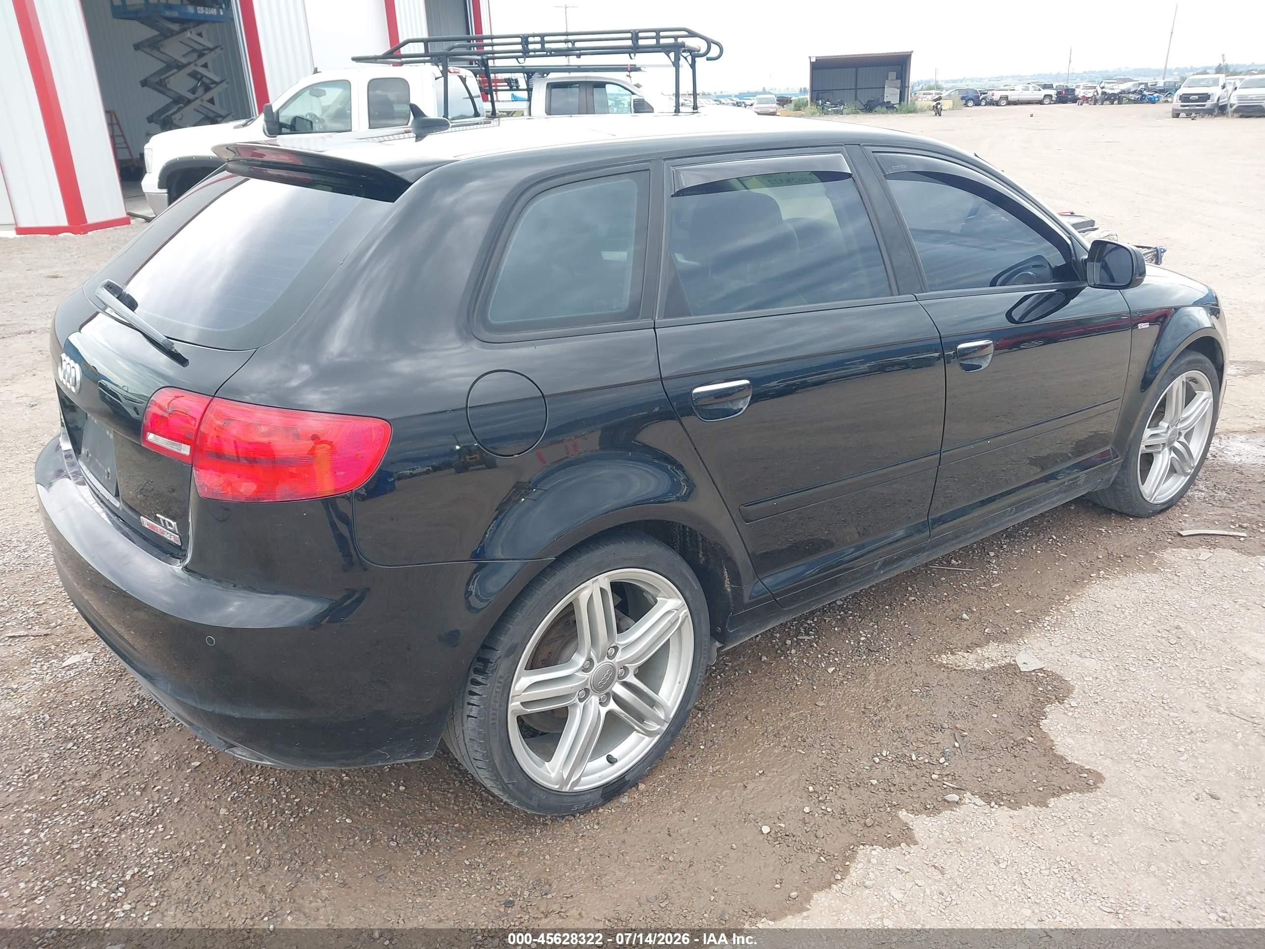 2013 Audi A3 2.0 Tdi Premium Black vin: WAUKJAFM0DA018890