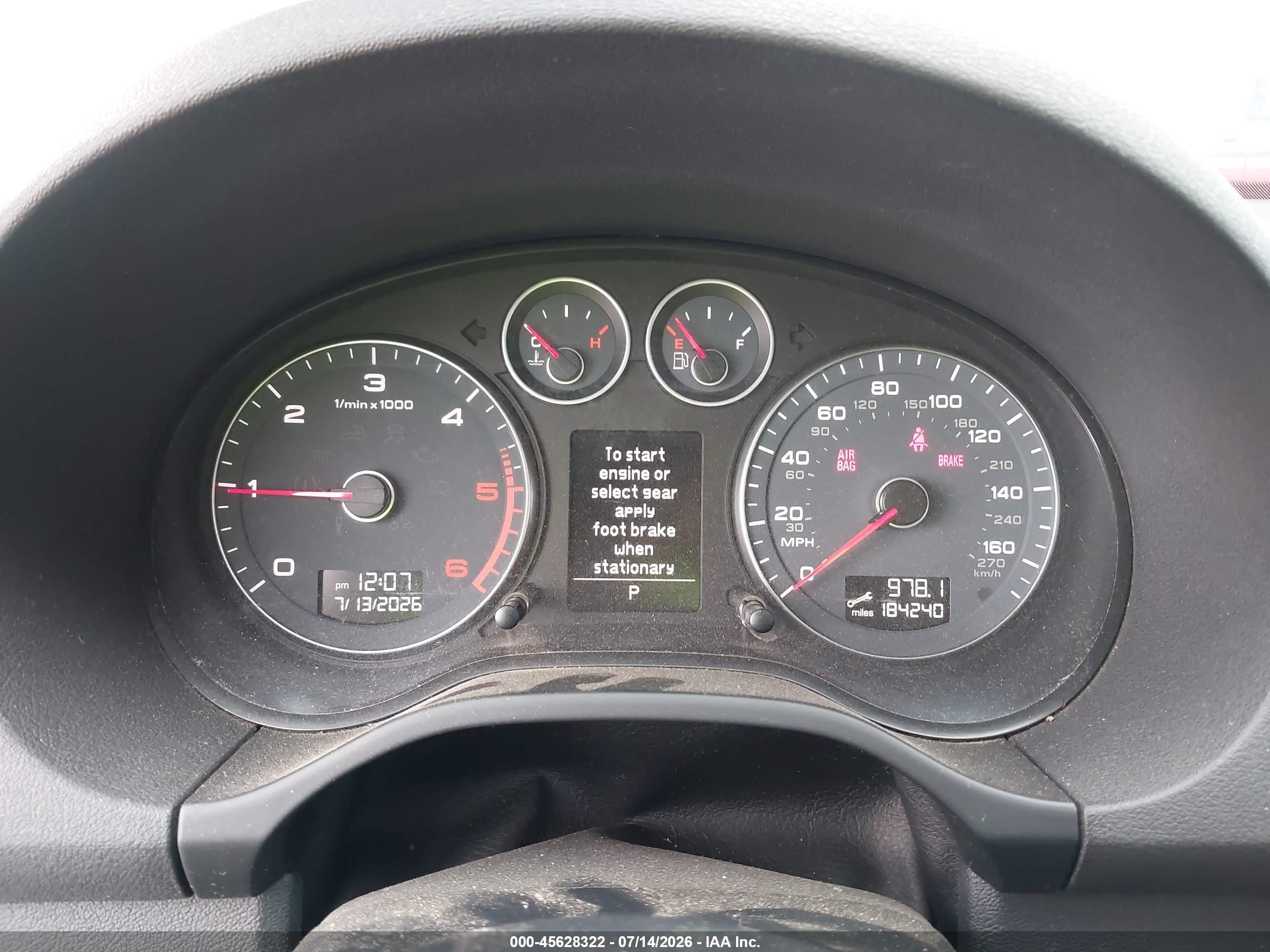 2013 Audi A3 2.0 Tdi Premium Black vin: WAUKJAFM0DA018890
