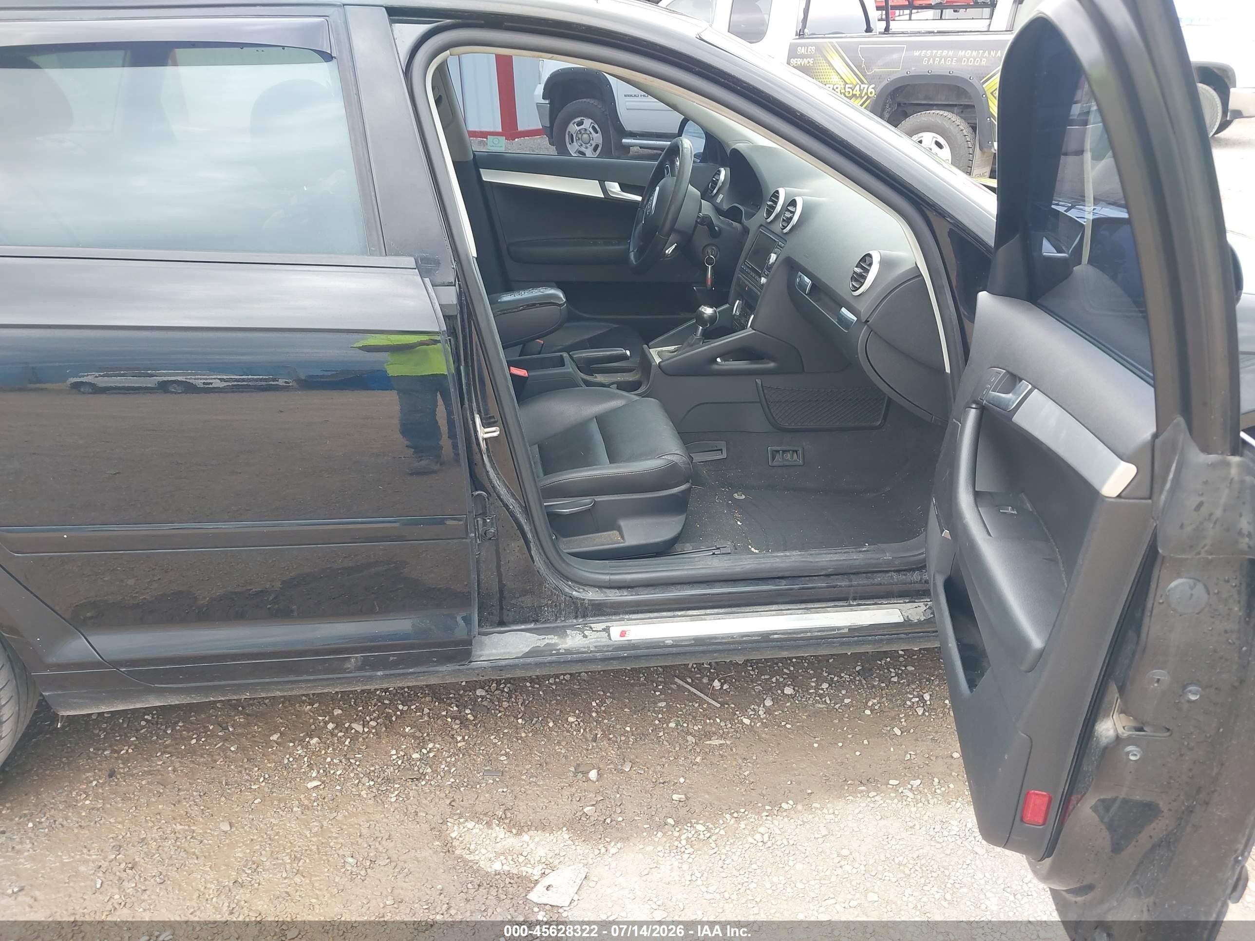 2013 Audi A3 2.0 Tdi Premium Black vin: WAUKJAFM0DA018890