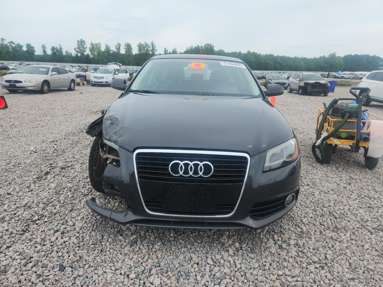 2013 Audi A3 Premium Plus Charcoal vin: WAUKJAFM1DA014489