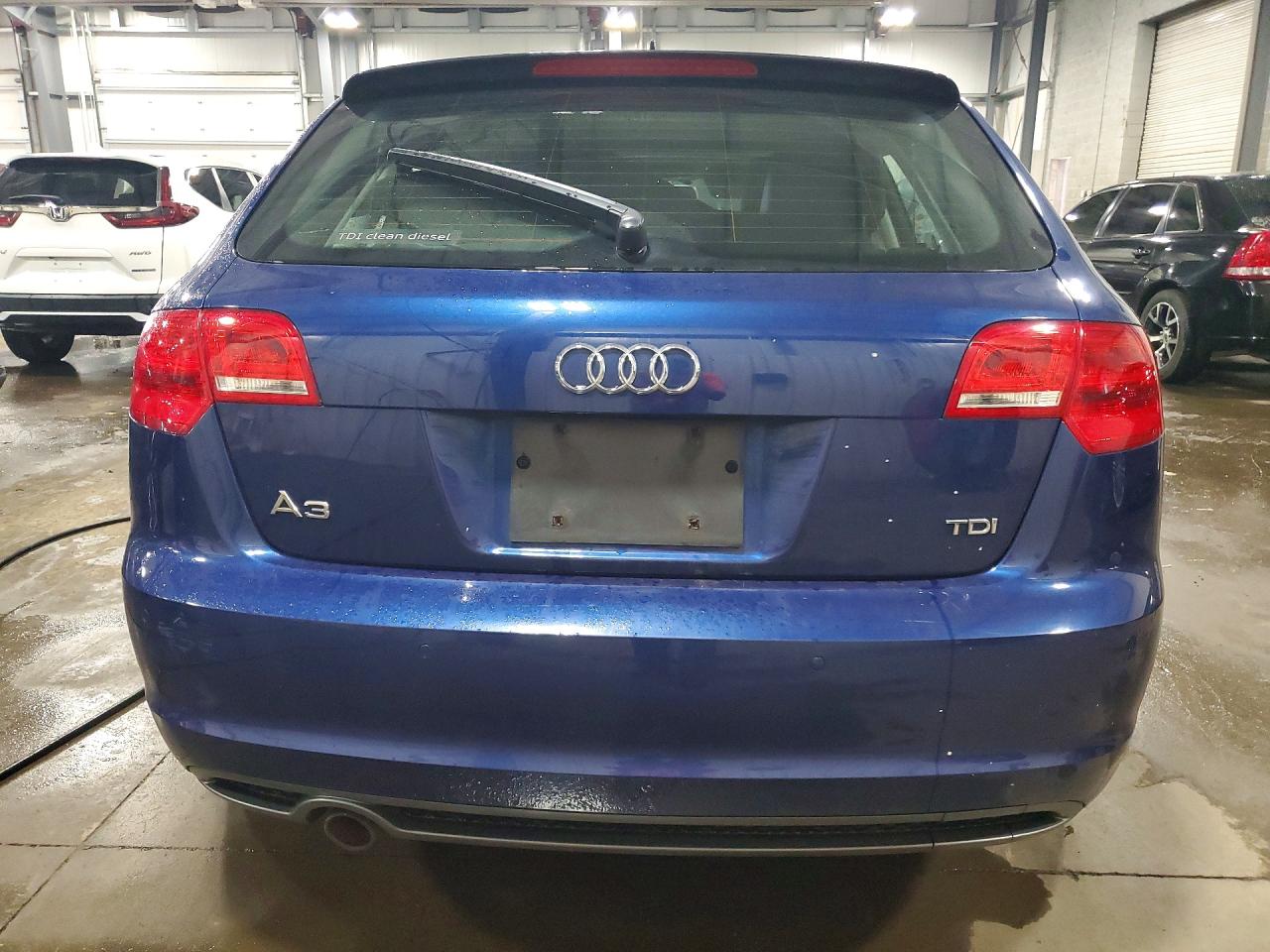 2012 Audi A3 Premium Plus Синий vin: WAUKJAFM2CA131156