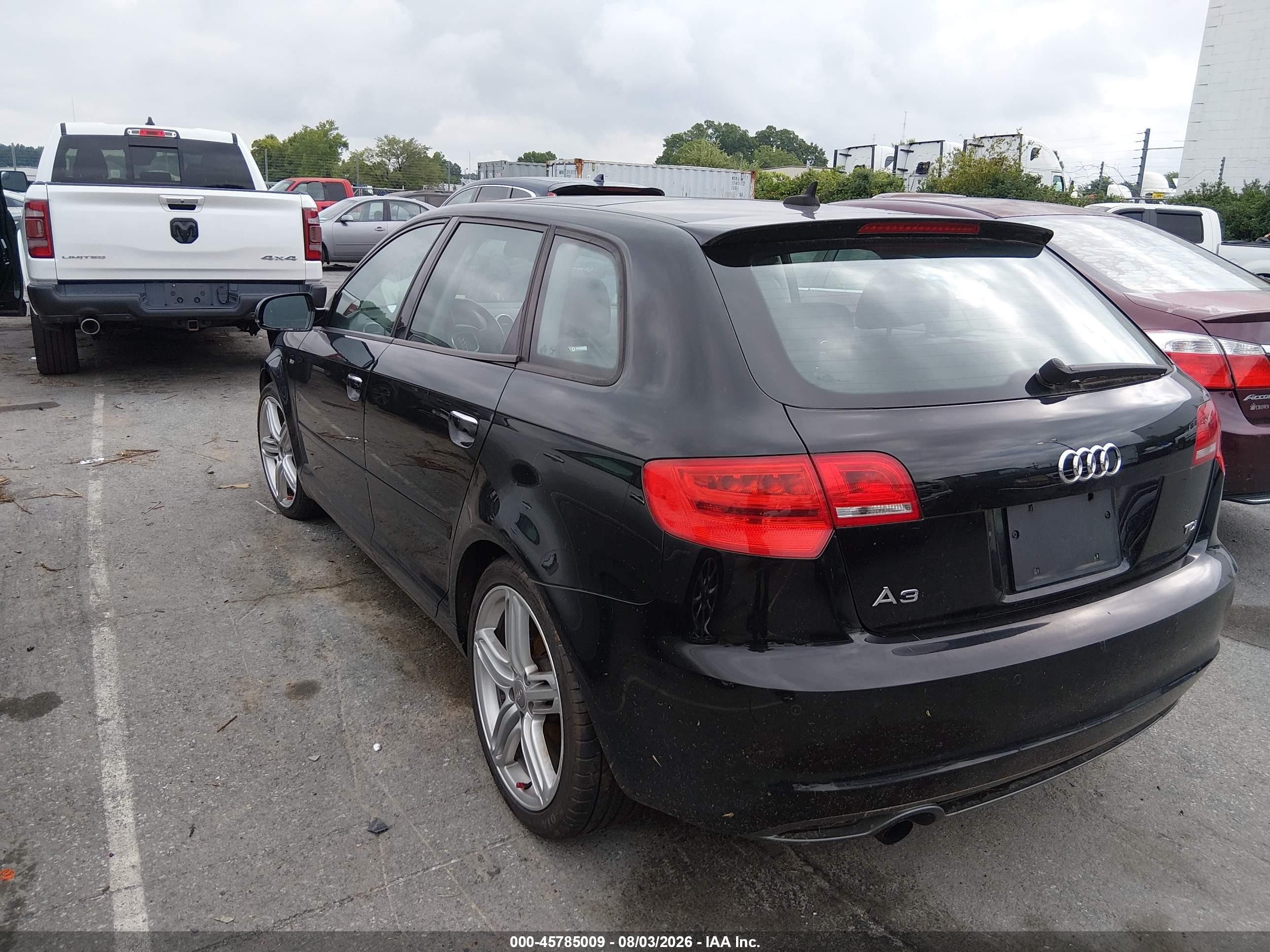 2013 Audi A3 2.0 Tdi Premium Black vin: WAUKJAFM2DA011536