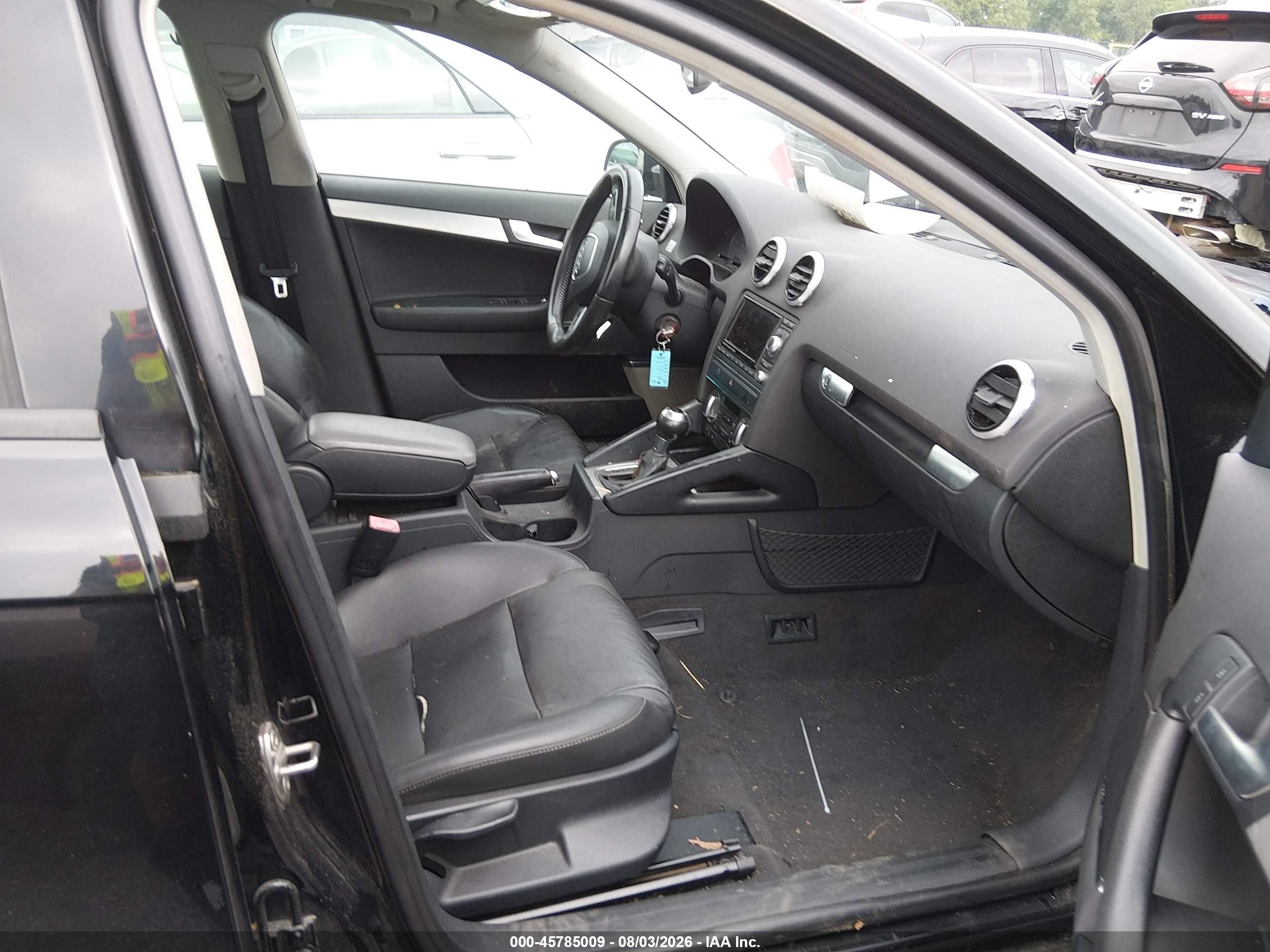 2013 Audi A3 2.0 Tdi Premium Black vin: WAUKJAFM2DA011536