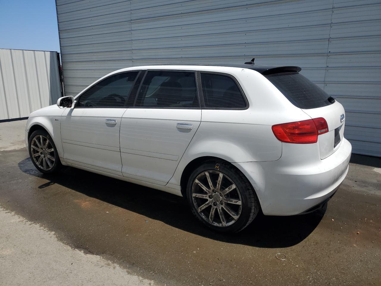 2013 Audi A3 Premium Plus White vin: WAUKJAFM2DA022343 Damage: Left Drip Rail, Heavy Scratch, 1 To 2 Inches