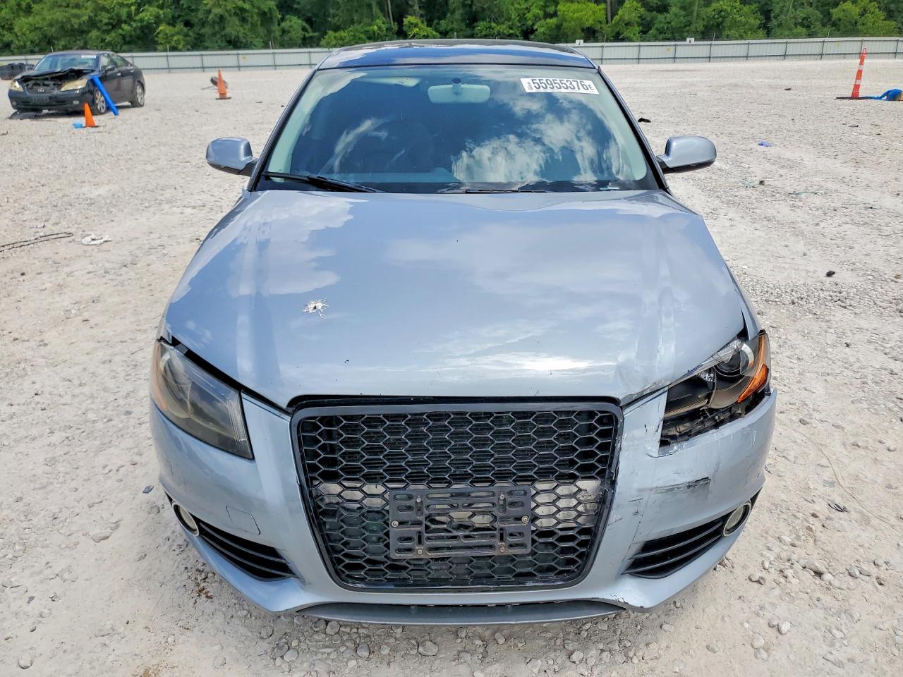 2012 Audi A3 Premium Plus Silver vin: WAUKJAFM3CA091587