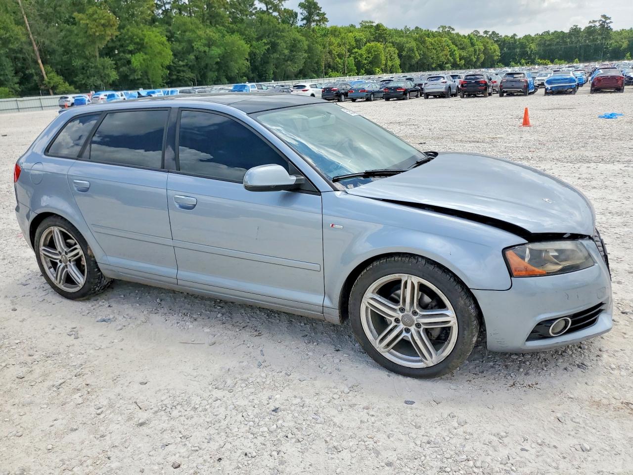 2012 Audi A3 Premium Plus Silver vin: WAUKJAFM3CA091587