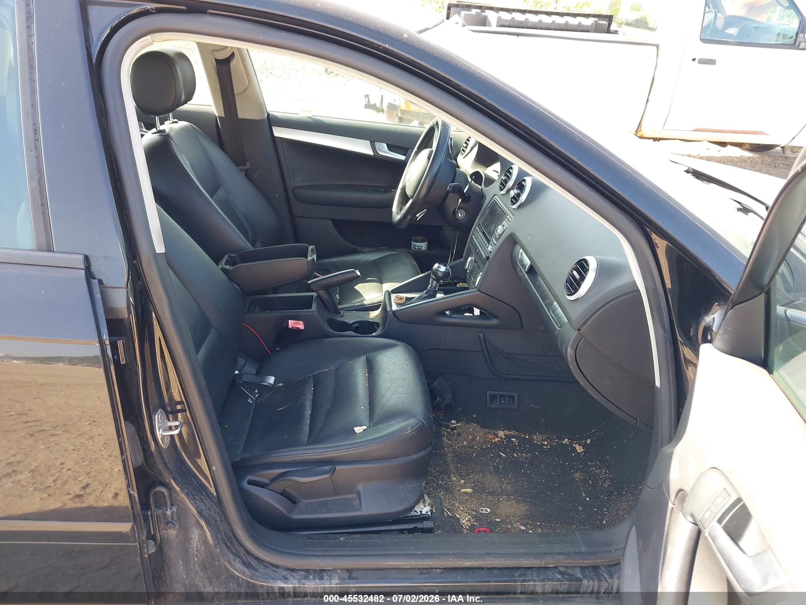 2011 Audi A3 2.0 Tdi Premium Black vin: WAUKJAFM4BA149639