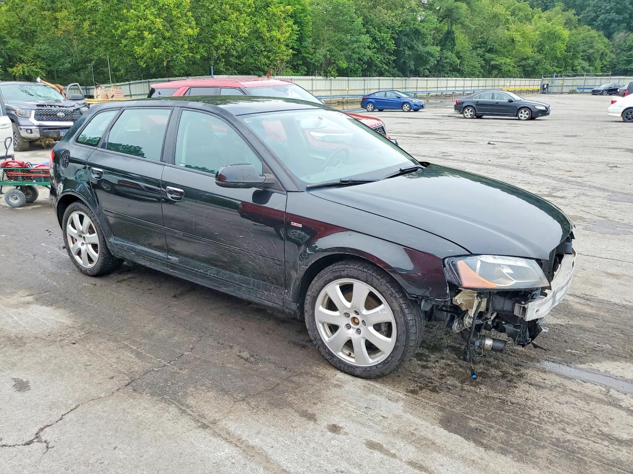 2011 Audi A3 Premium Plus Black vin: WAUKJAFM4BA149639