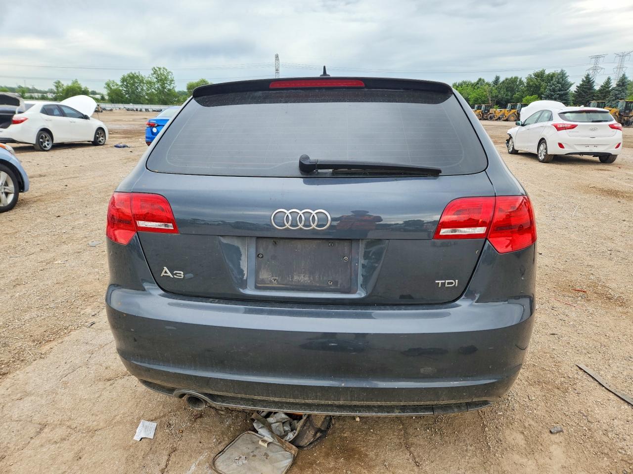2012 Audi A3 Premium Plus Gray vin: WAUKJAFM5CA106168
