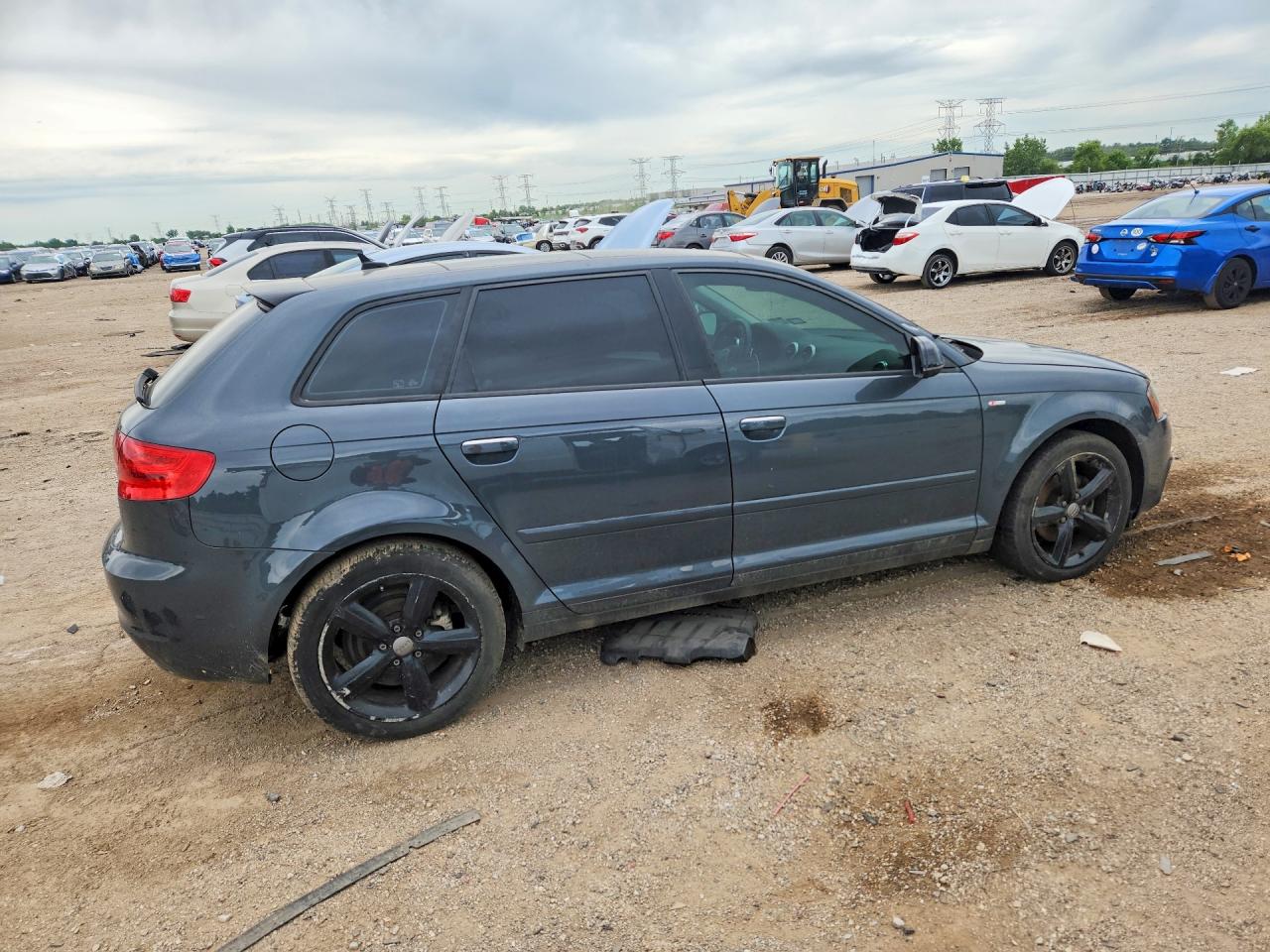 2012 Audi A3 Premium Plus Gray vin: WAUKJAFM5CA106168