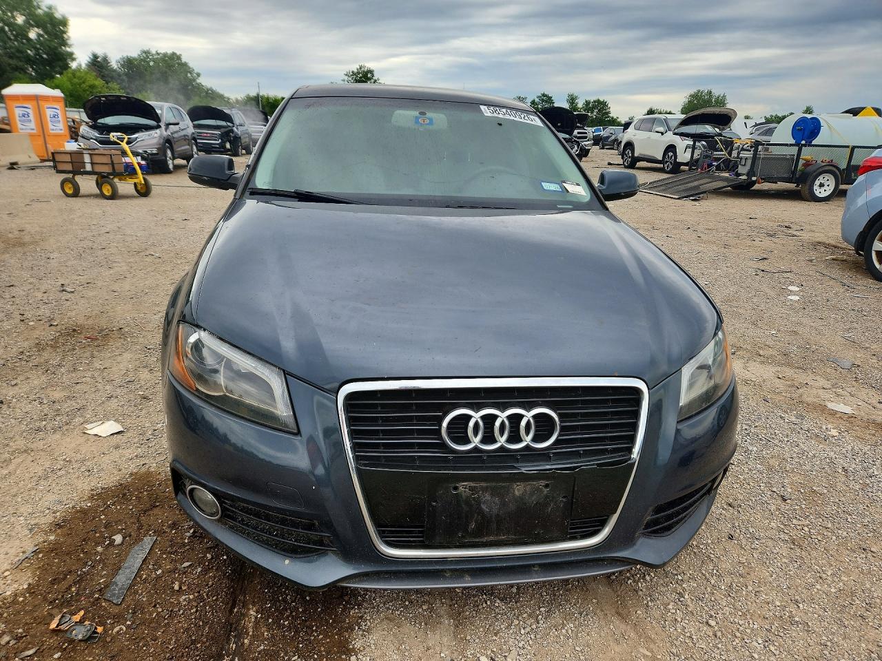 2012 Audi A3 Premium Plus Gray vin: WAUKJAFM5CA106168