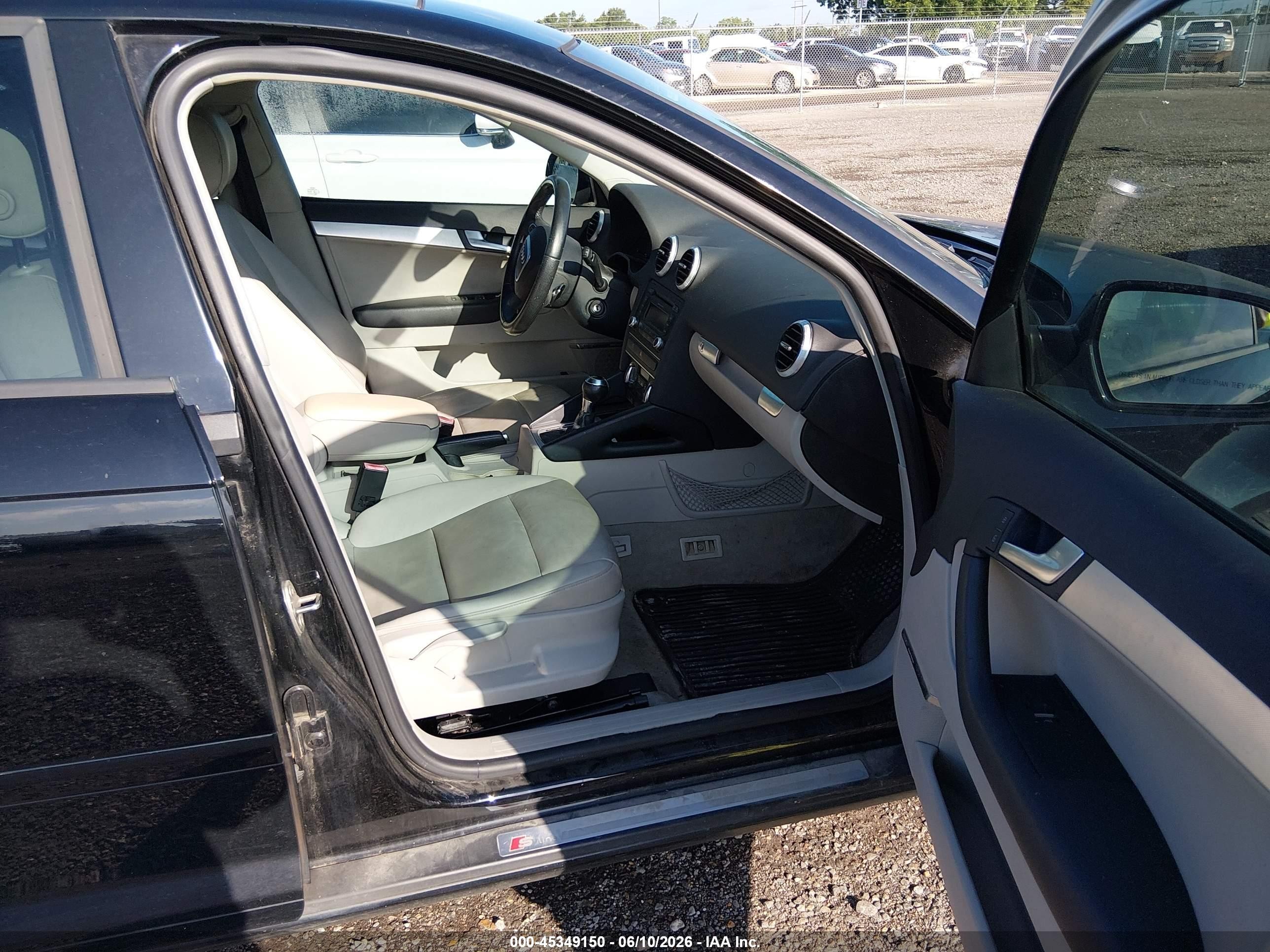 2011 Audi A3 2.0 Tdi Premium Black vin: WAUKJAFM6BA142384