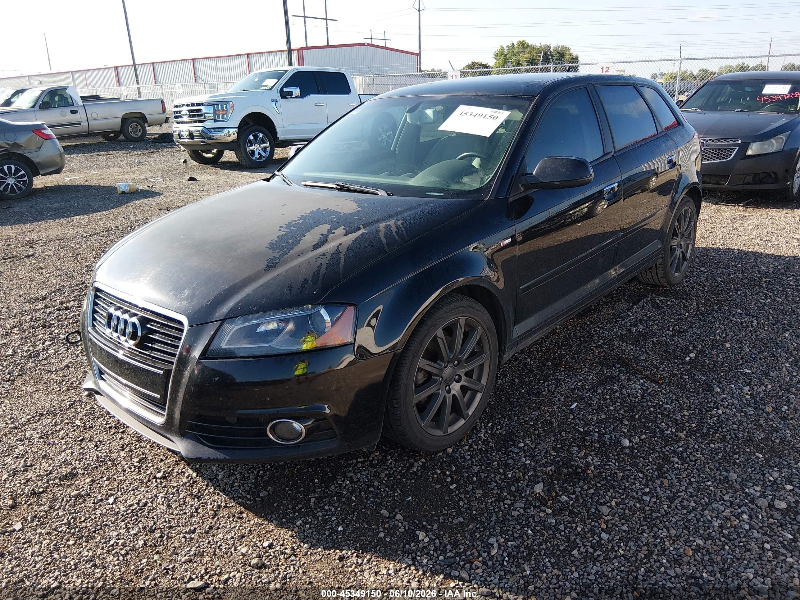 2011 Audi A3 2.0 Tdi Premium Black vin: WAUKJAFM6BA142384