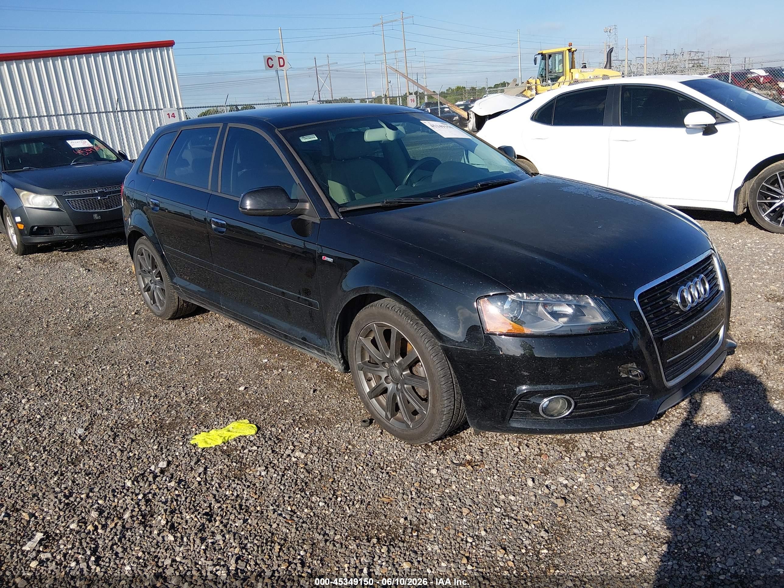 2011 Audi A3 2.0 Tdi Premium Black vin: WAUKJAFM6BA142384