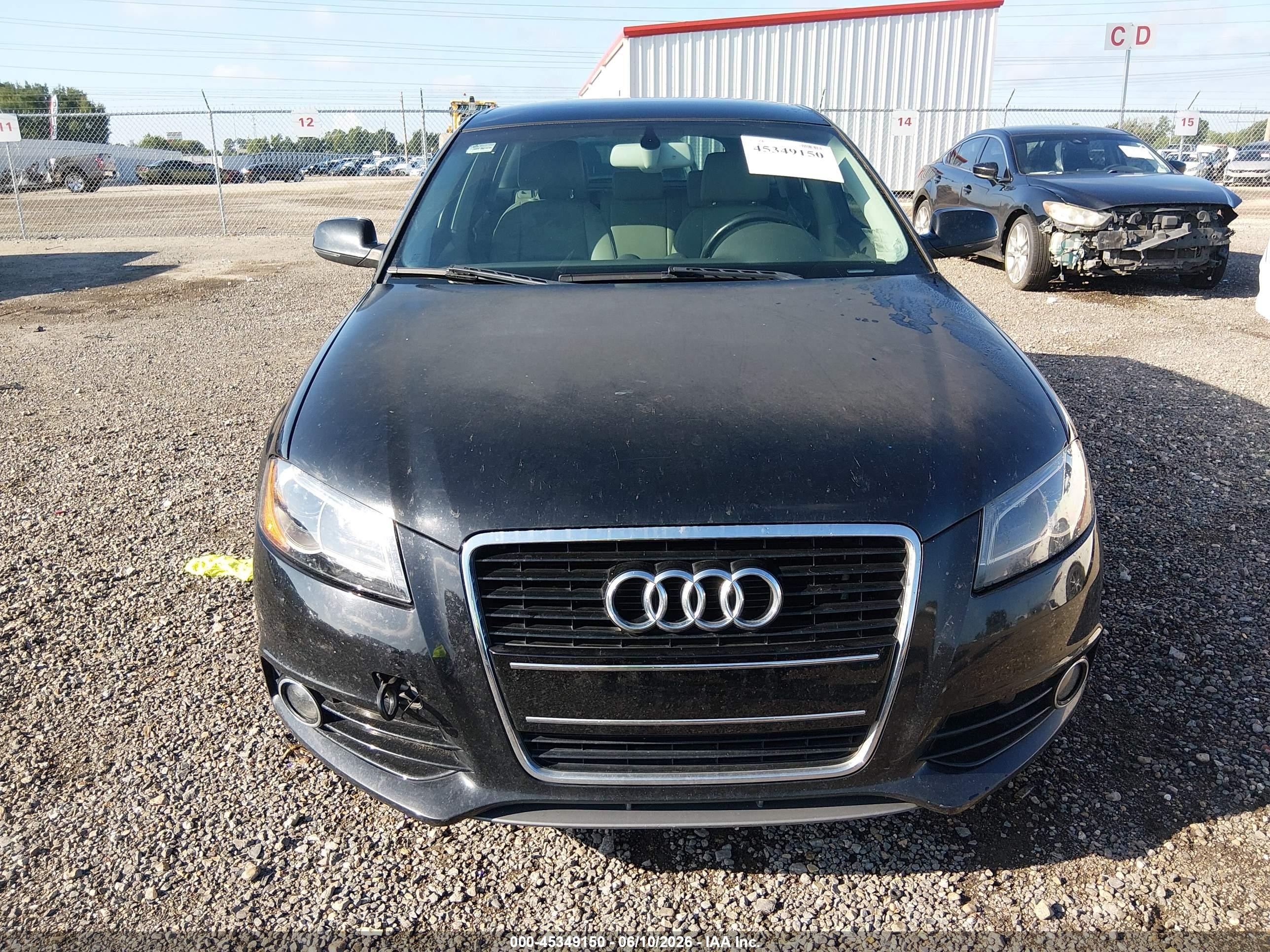 2011 Audi A3 2.0 Tdi Premium Black vin: WAUKJAFM6BA142384