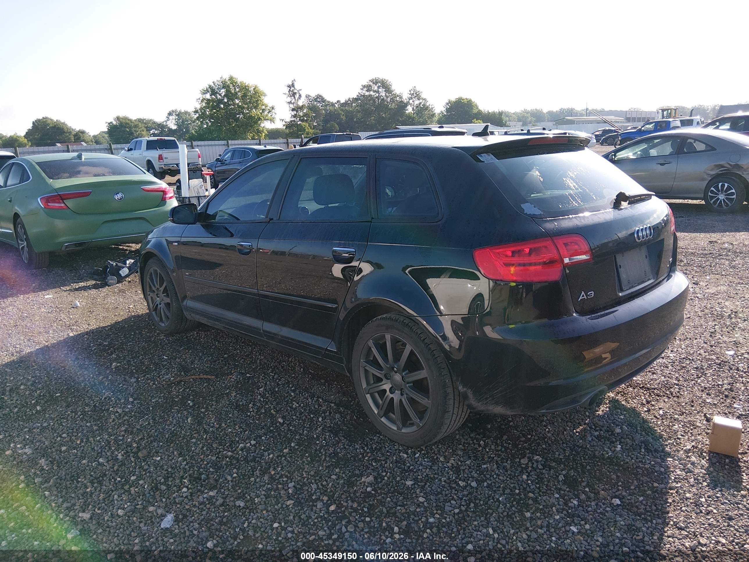 2011 Audi A3 2.0 Tdi Premium Black vin: WAUKJAFM6BA142384