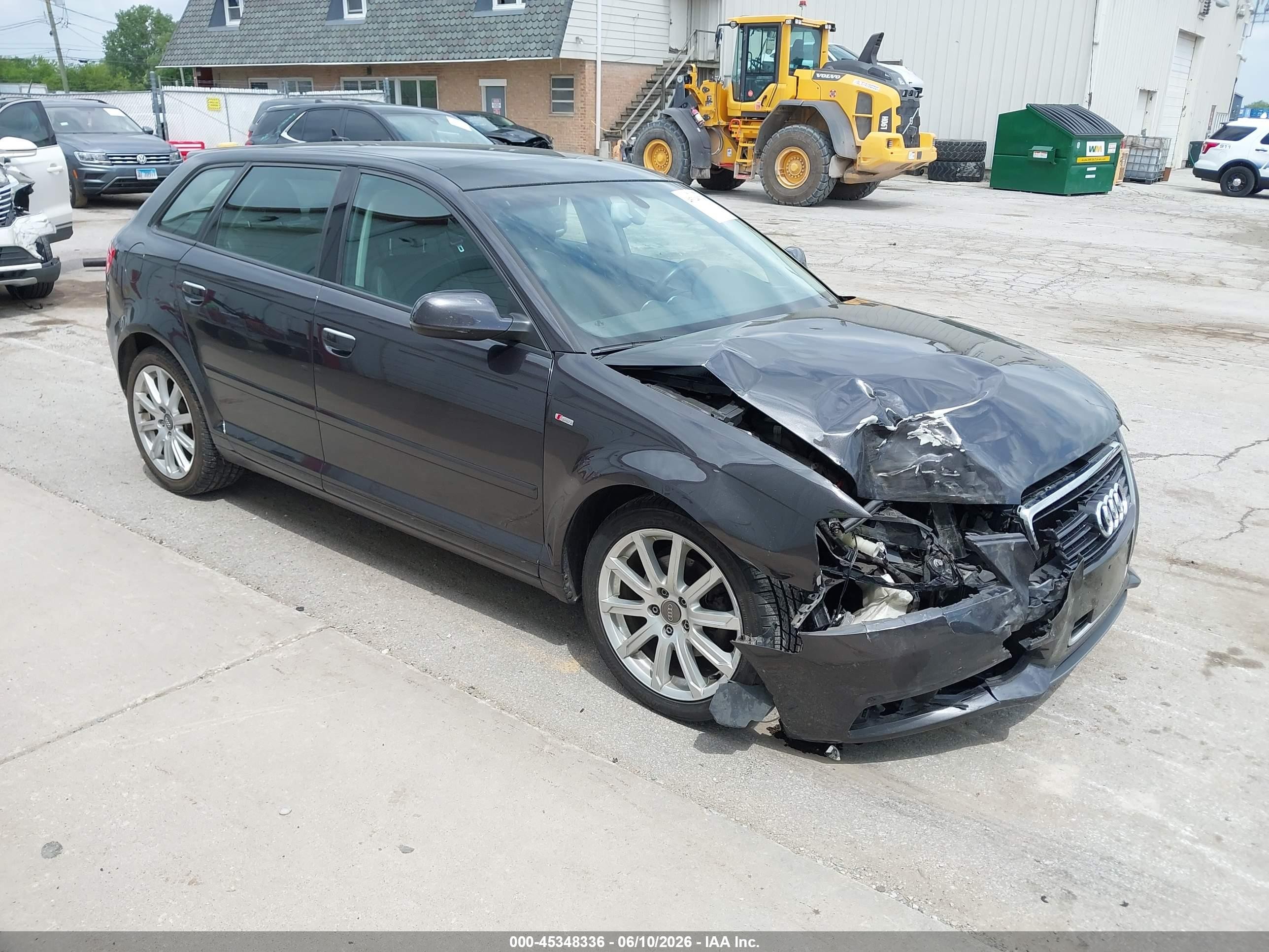 2012 Audi A3 2.0 Tdi Premium Gray vin: WAUKJAFM6CA077134