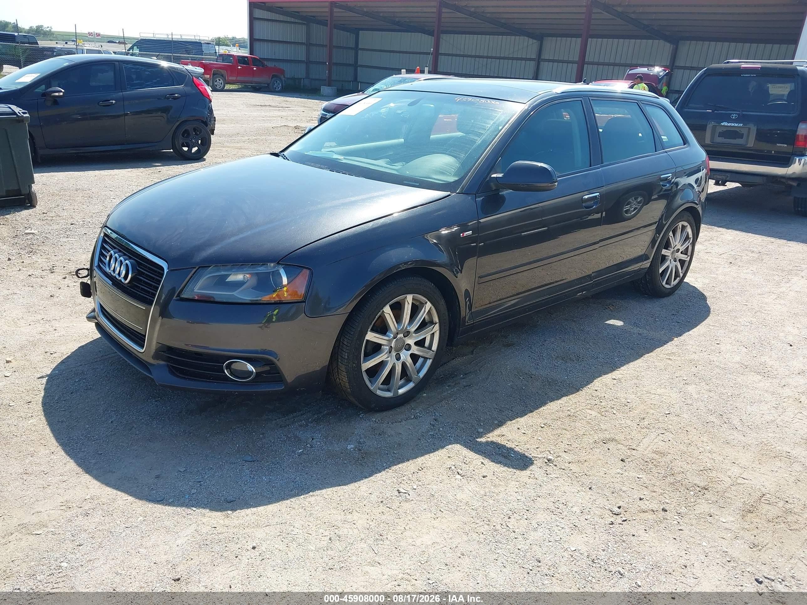 2013 Audi A3 2.0 Tdi Premium Gray vin: WAUKJAFM7DA029594