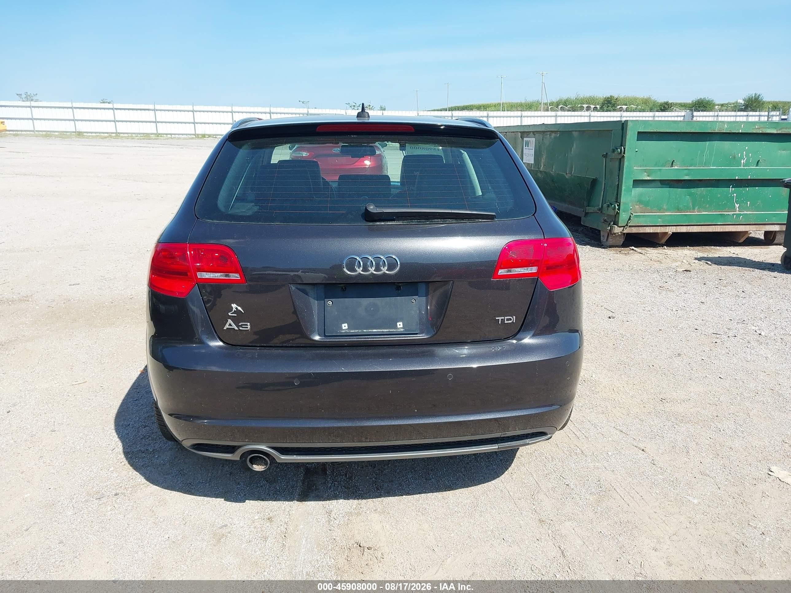 2013 Audi A3 2.0 Tdi Premium Gray vin: WAUKJAFM7DA029594
