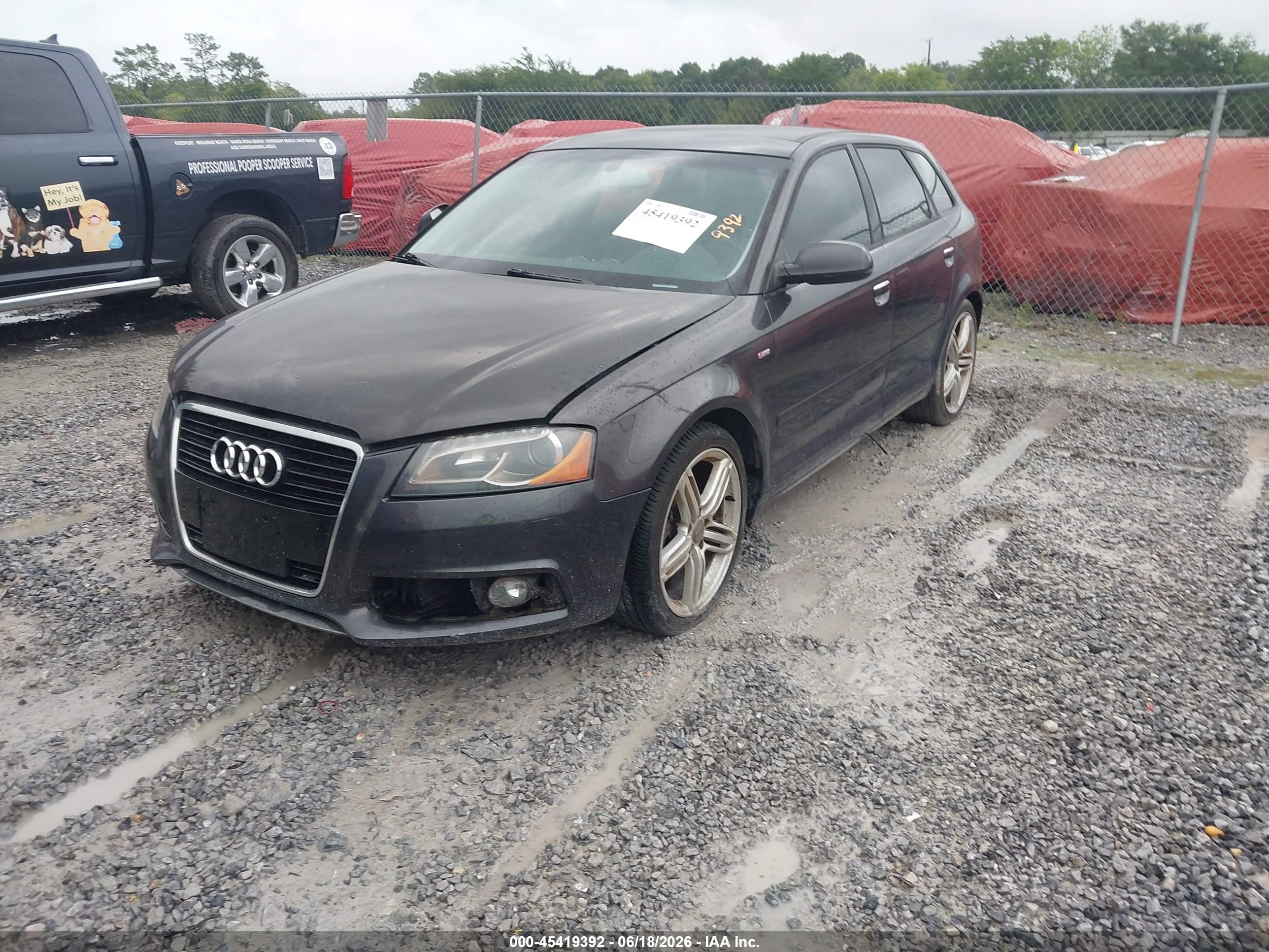 2013 Audi A3 2.0 Tdi Premium Black vin: WAUKJAFM7DA033452