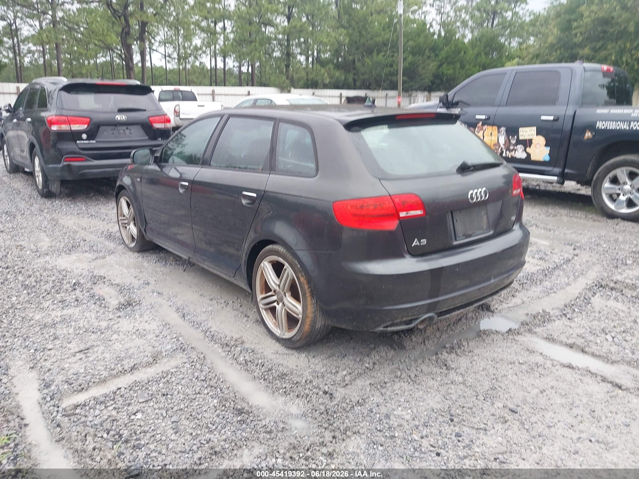 2013 Audi A3 2.0 Tdi Premium Black vin: WAUKJAFM7DA033452