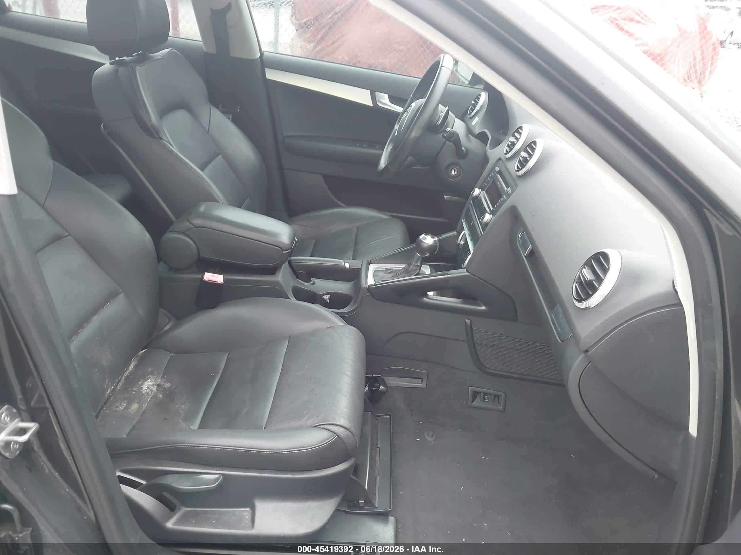 2013 Audi A3 2.0 Tdi Premium Black vin: WAUKJAFM7DA033452