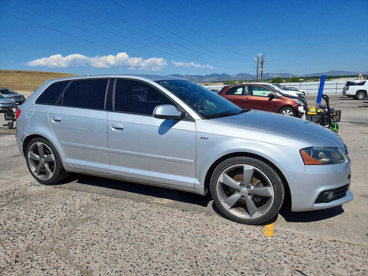 2011 Audi A3 Premium Plus Silver vin: WAUKJAFM8BA007035