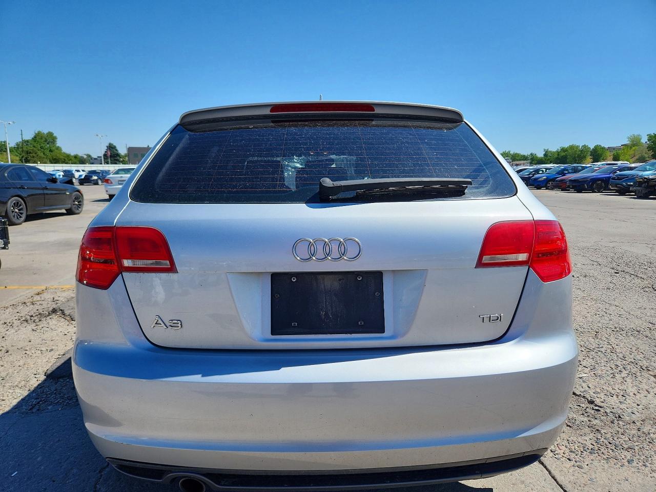 2011 Audi A3 Premium Plus Silver vin: WAUKJAFM8BA007035
