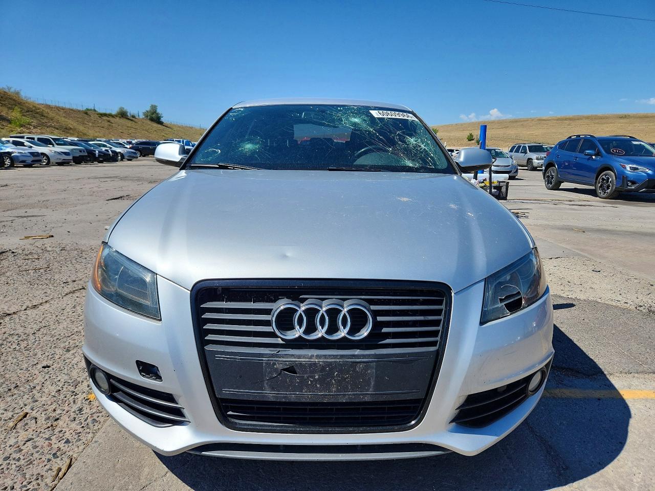 2011 Audi A3 Premium Plus Silver vin: WAUKJAFM8BA007035