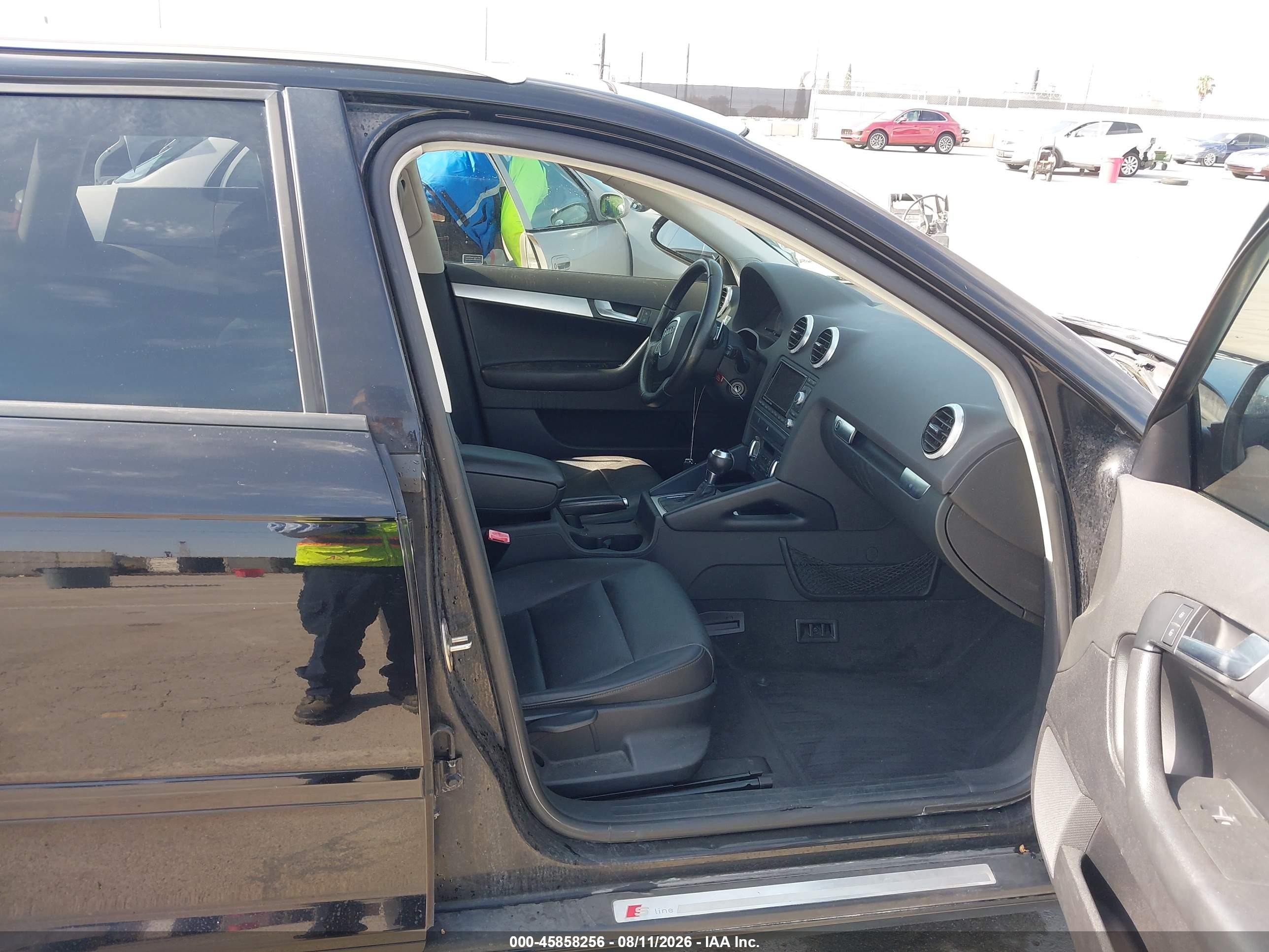 2012 Audi A3 2.0 Tdi Premium Black vin: WAUKJAFMXCA021830
