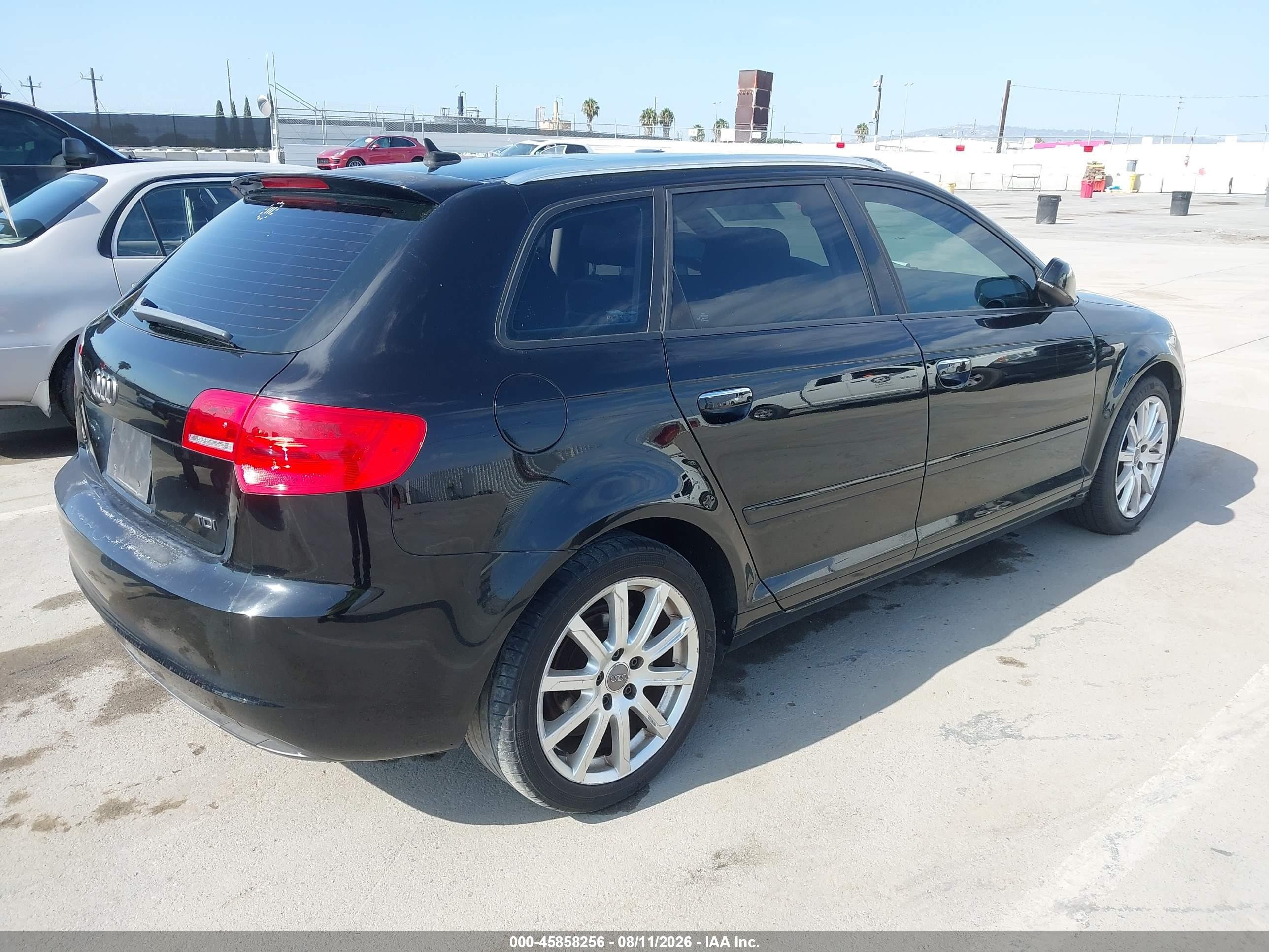2012 Audi A3 2.0 Tdi Premium Black vin: WAUKJAFMXCA021830