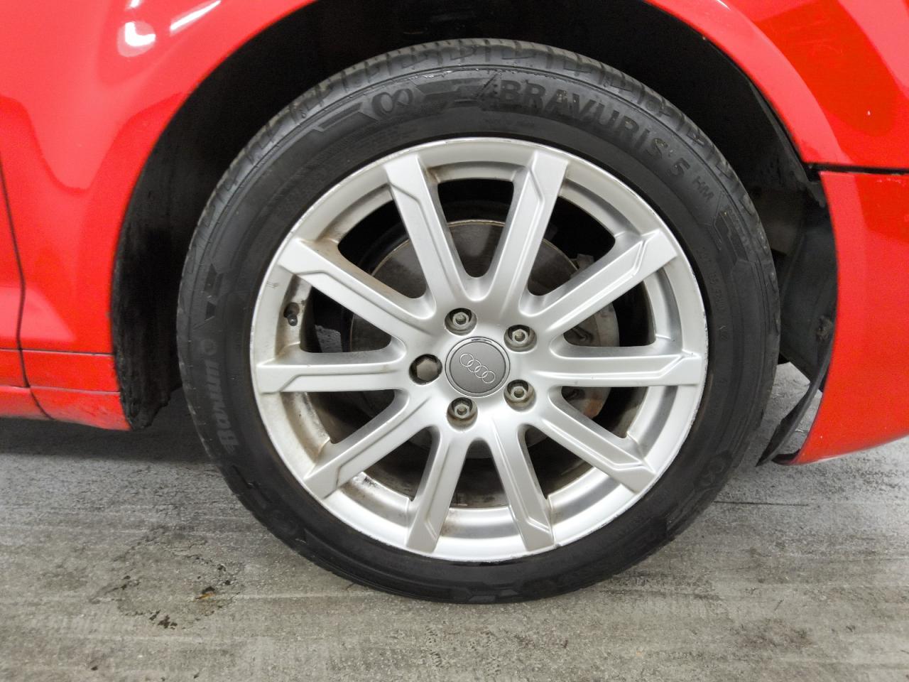 2013 Audi A3 Premium Plus Red vin: WAUKJAFMXDA028018 Damage: Right Front Wheel, Curb Rash, > 12 Inches
