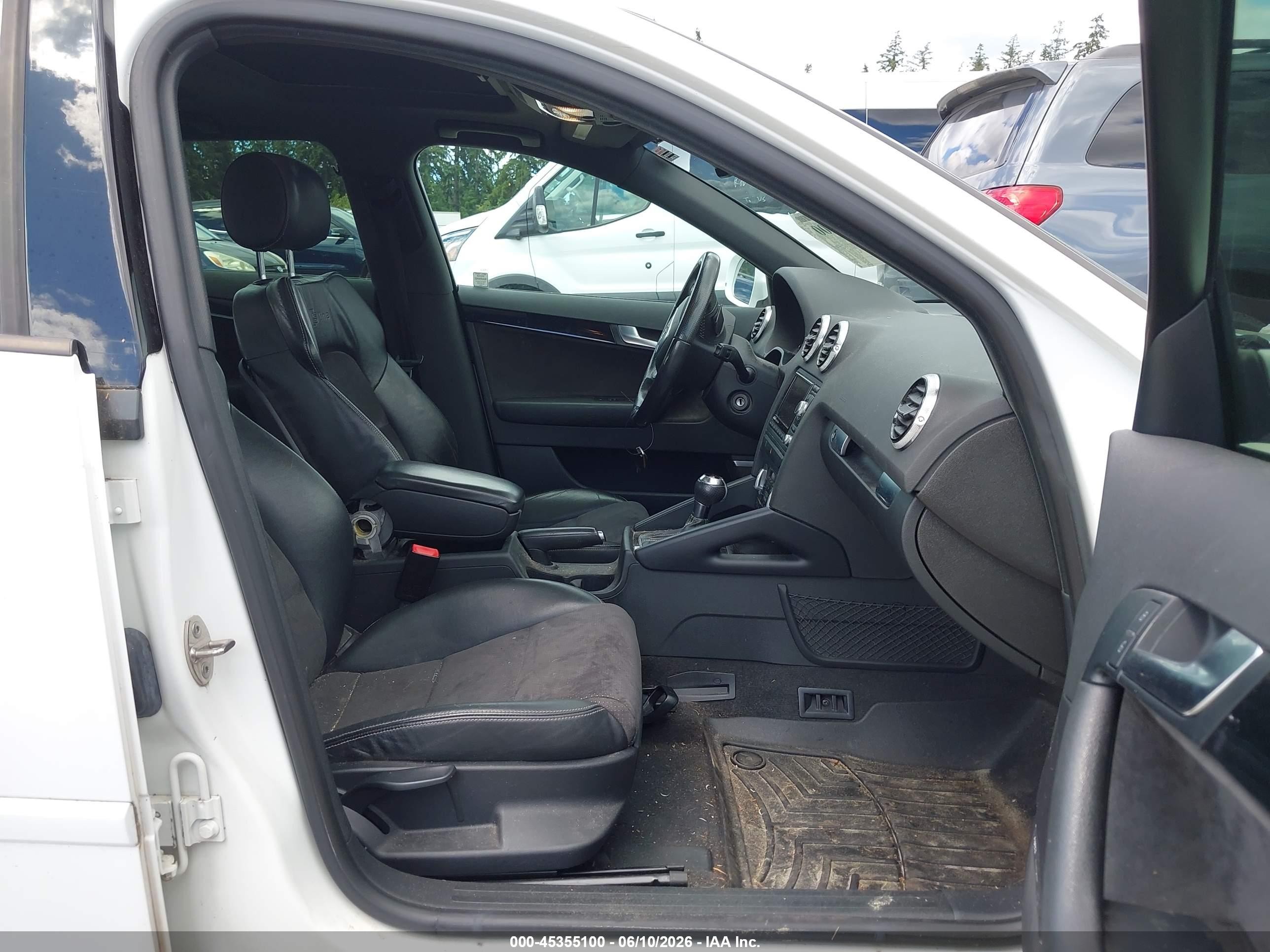 2011 Audi A3 2.0 Tdi Premium White vin: WAUKJBFM2BA040215