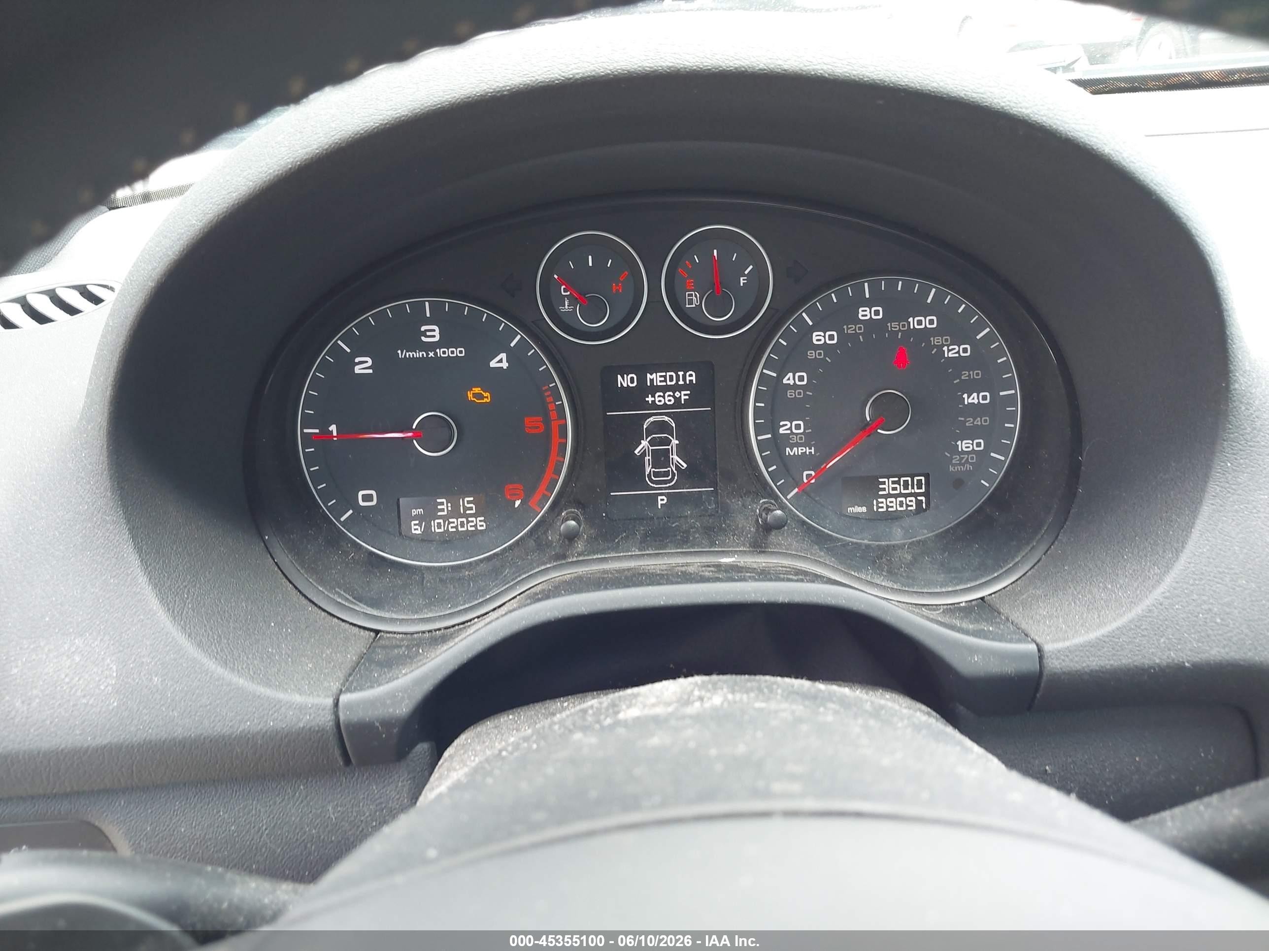 2011 Audi A3 2.0 Tdi Premium White vin: WAUKJBFM2BA040215