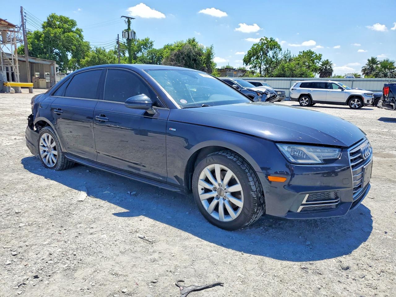 2017 Audi A4 Ultra Premium Blue vin: WAUKMAF41HN057154