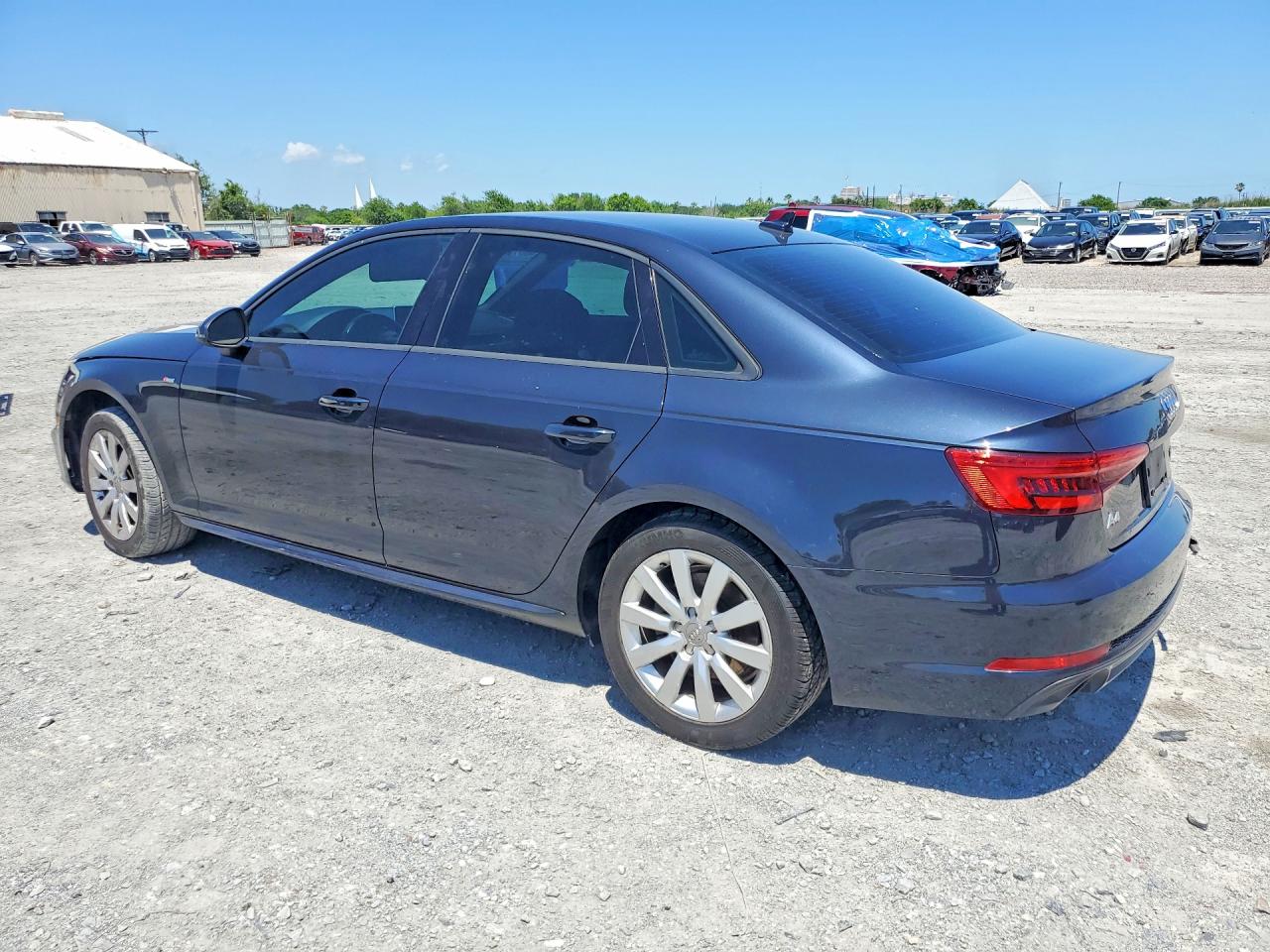 2017 Audi A4 Ultra Premium Blue vin: WAUKMAF41HN057154