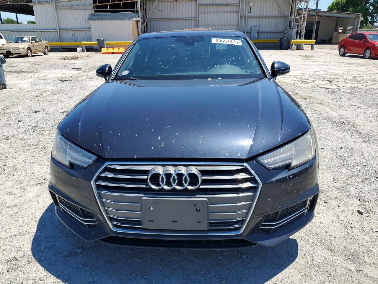 2017 Audi A4 Ultra Premium Blue vin: WAUKMAF41HN057154