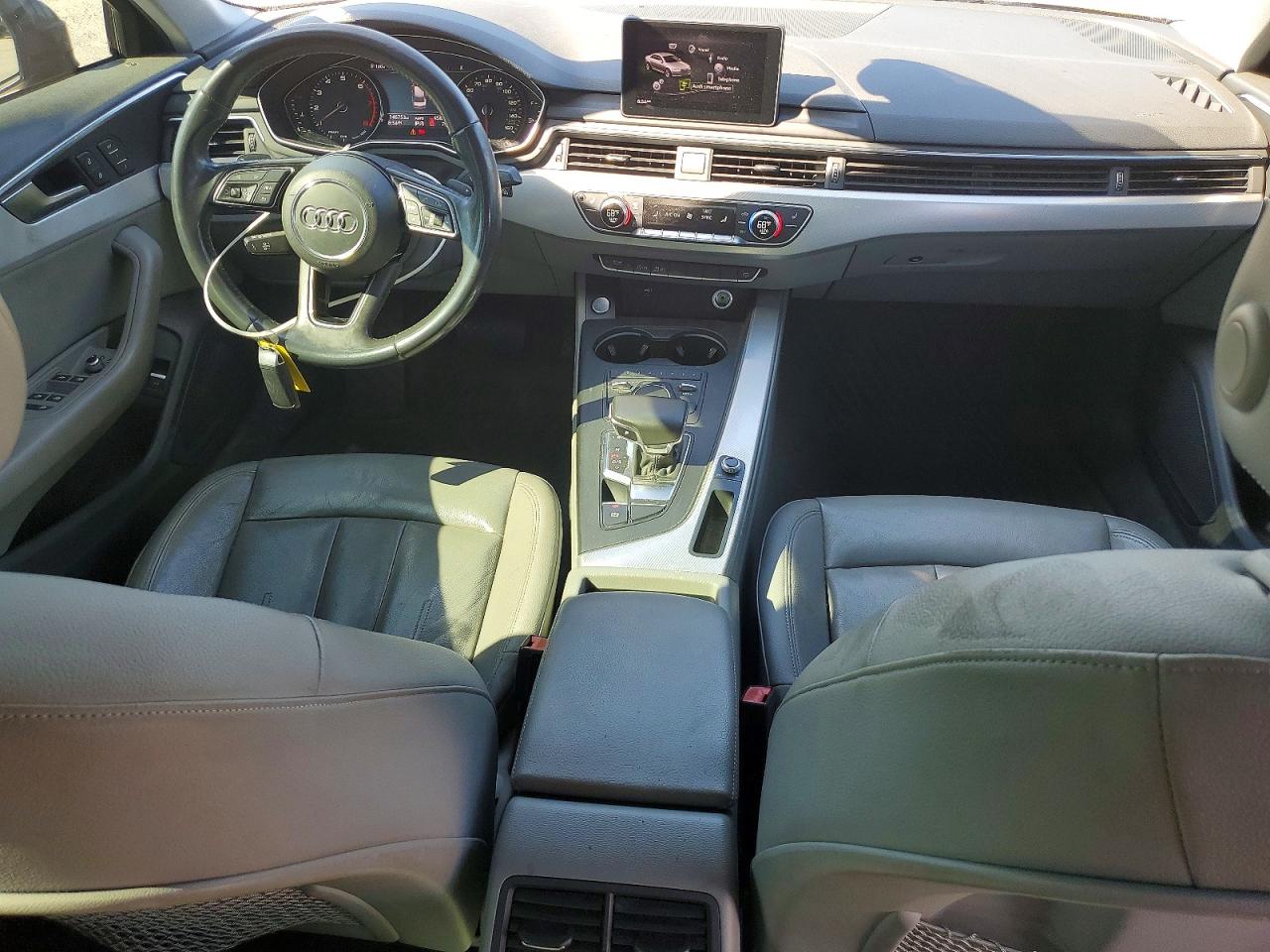 2018 Audi A4 Premium Gray vin: WAUKMAF42JA085719