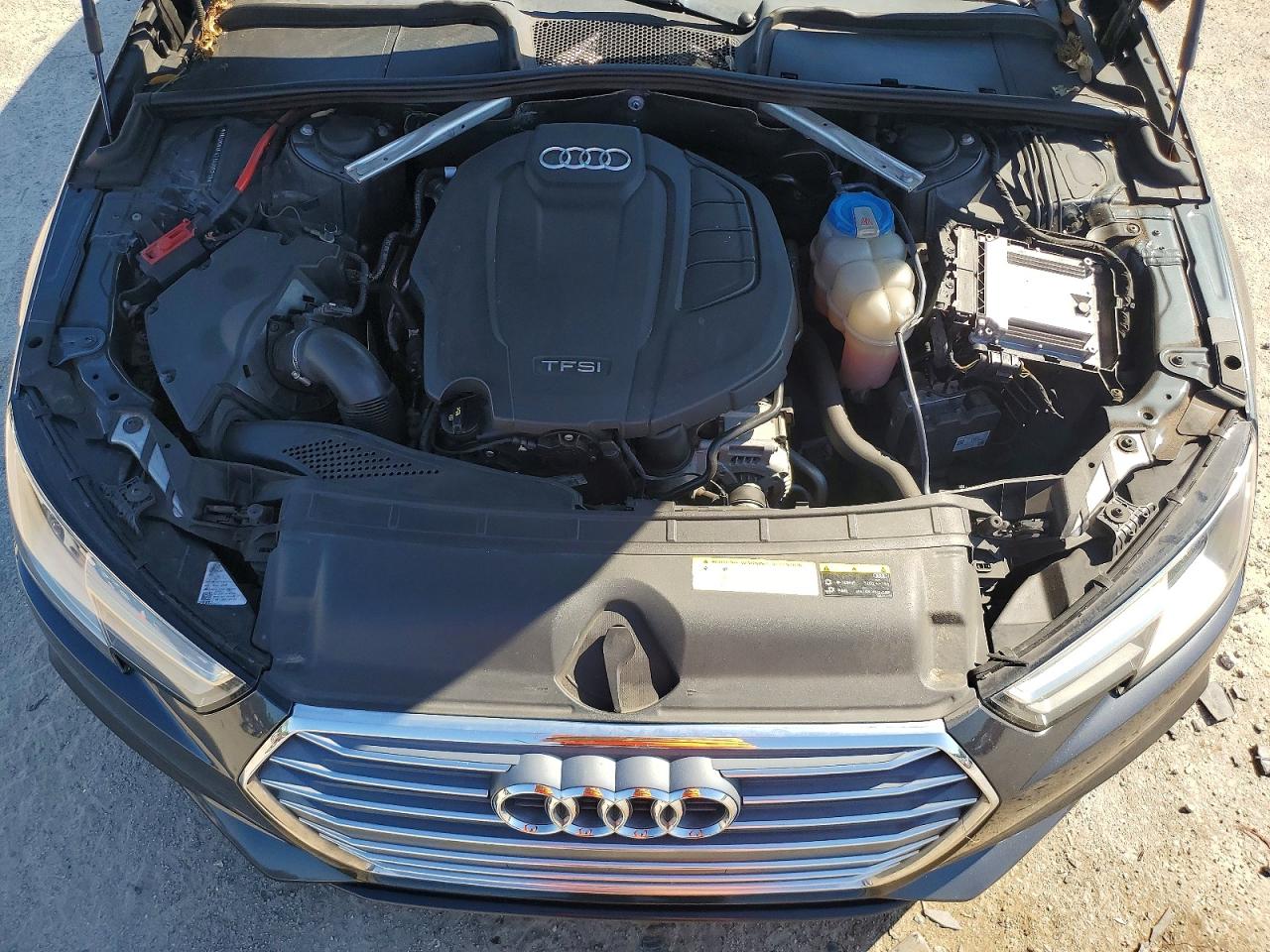 2018 Audi A4 Premium Gray vin: WAUKMAF42JA085719