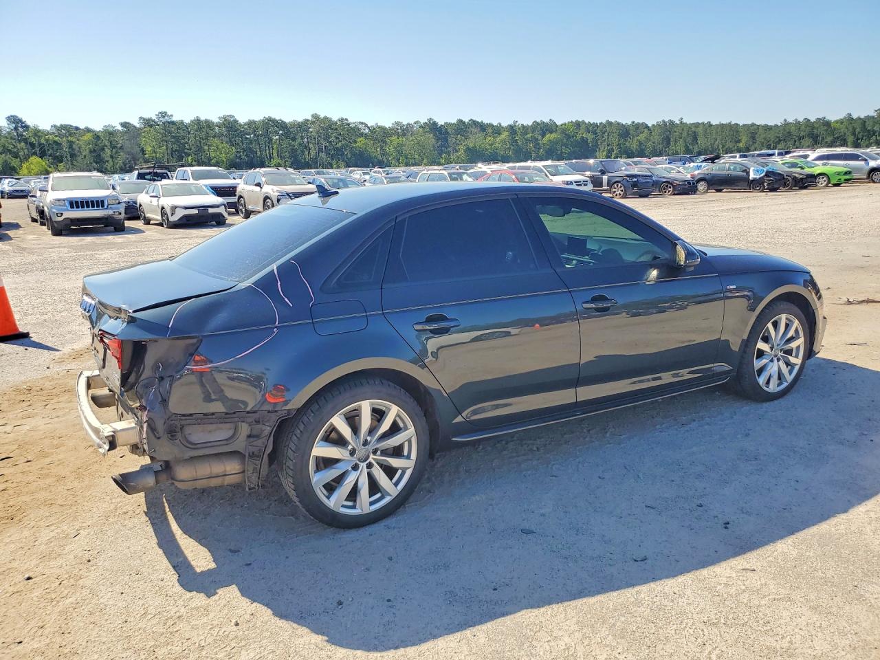 2018 Audi A4 Premium Gray vin: WAUKMAF42JA085719