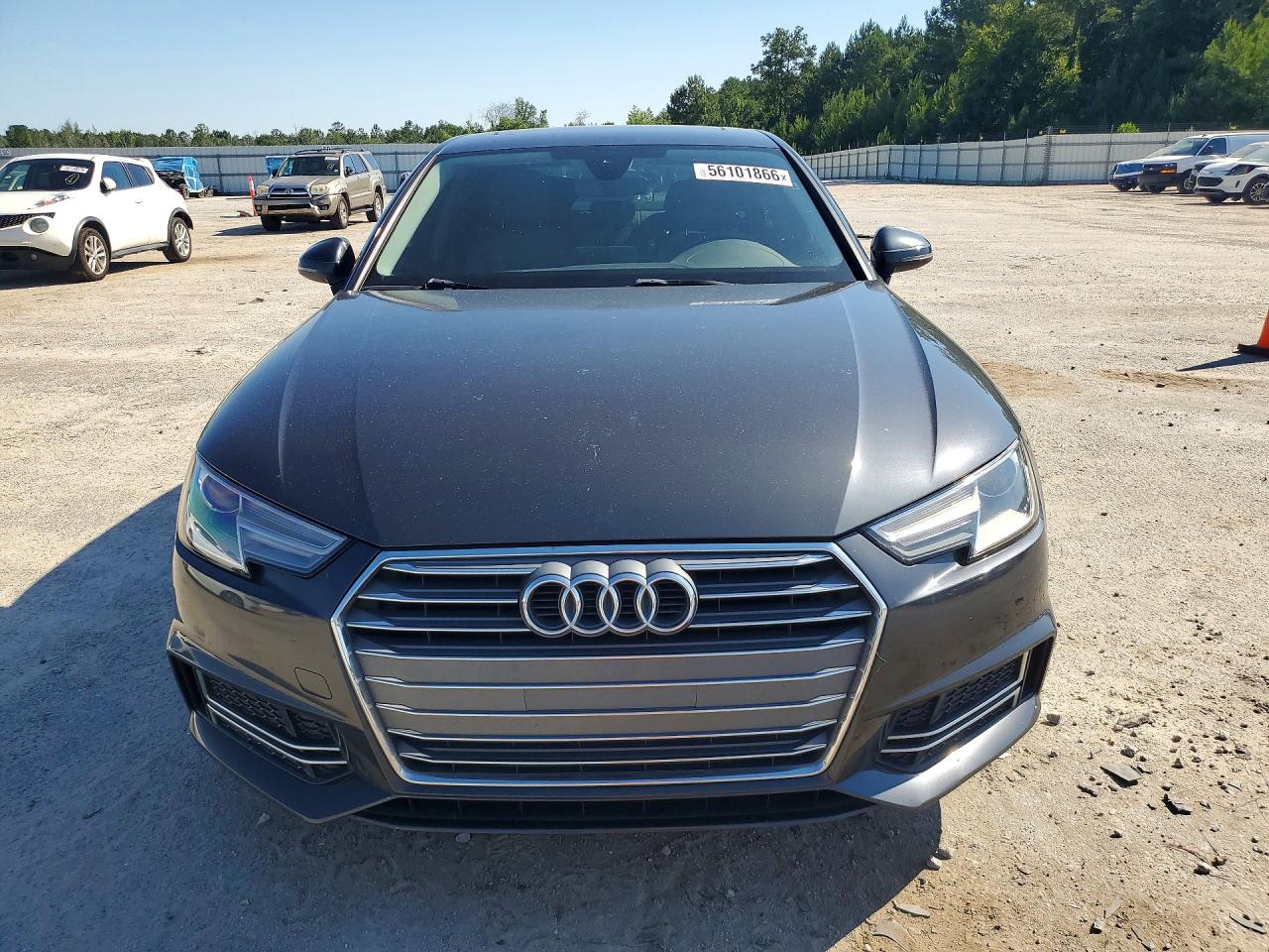 2018 Audi A4 Premium Gray vin: WAUKMAF42JA085719