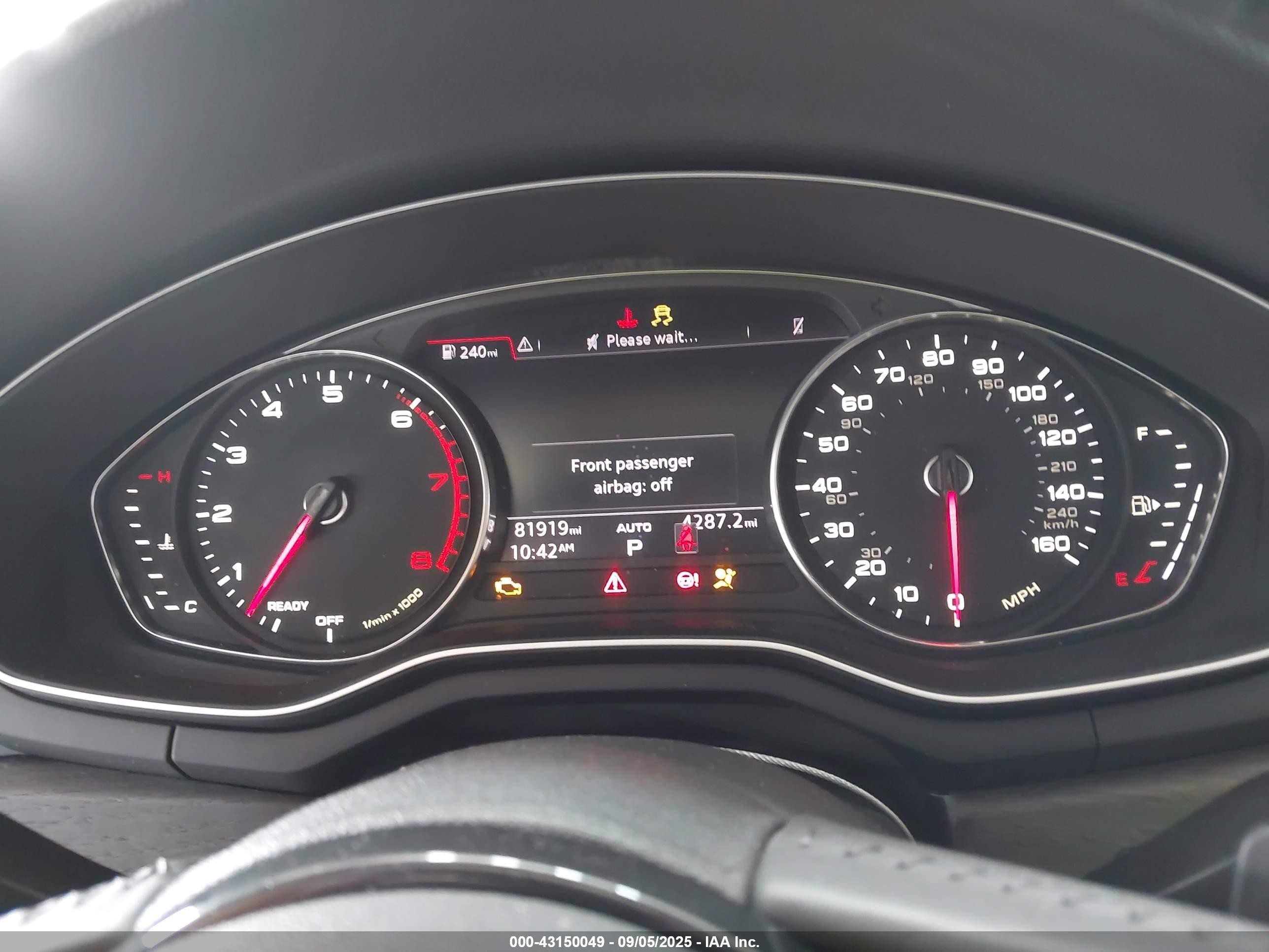 2018 Audi A4 2.0t Tech Ultra Premium/2.0t Ultra Premium Black vin: WAUKMAF46JA140804