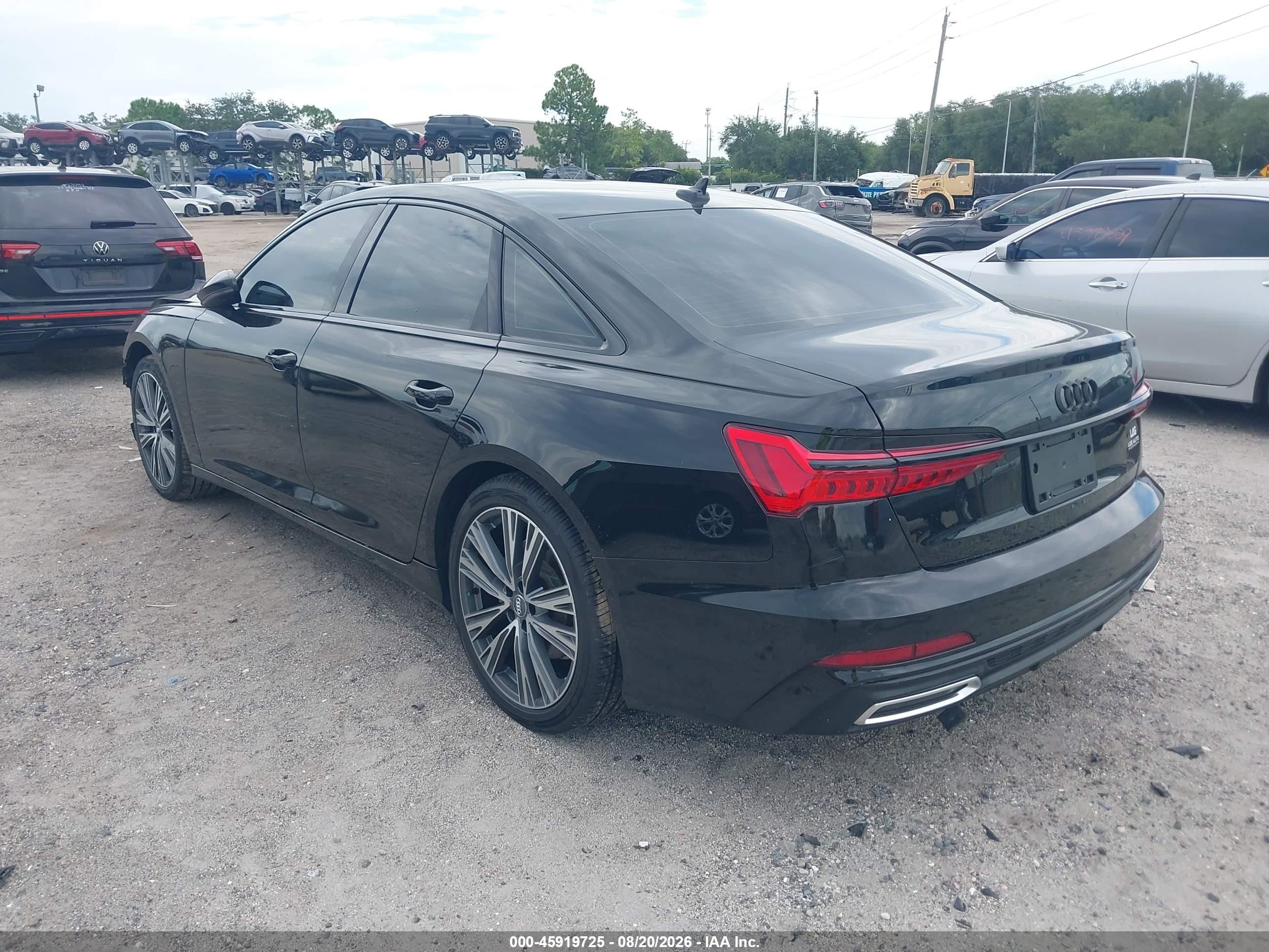 2019 Audi A6 55 Premium Black vin: WAUL2AF20KN055914