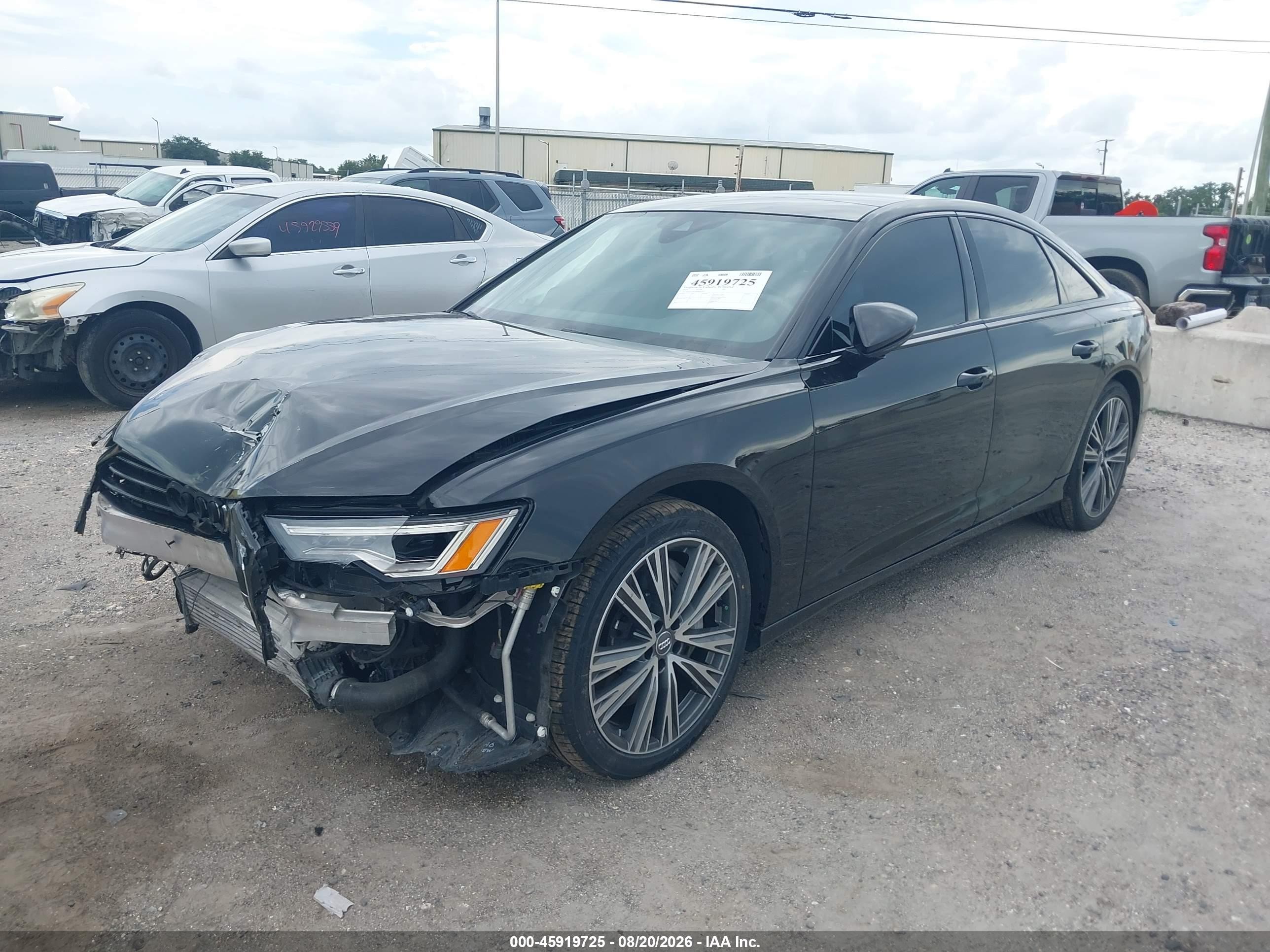 2019 Audi A6 55 Premium Black vin: WAUL2AF20KN055914
