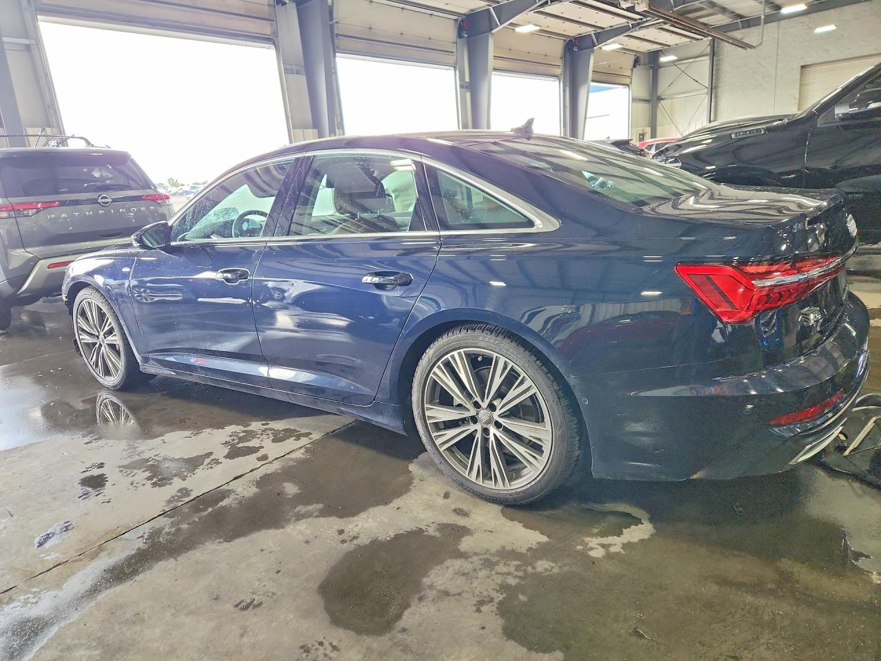 2019 Audi A6 Premium Plus Blue vin: WAUL2AF25KN094496