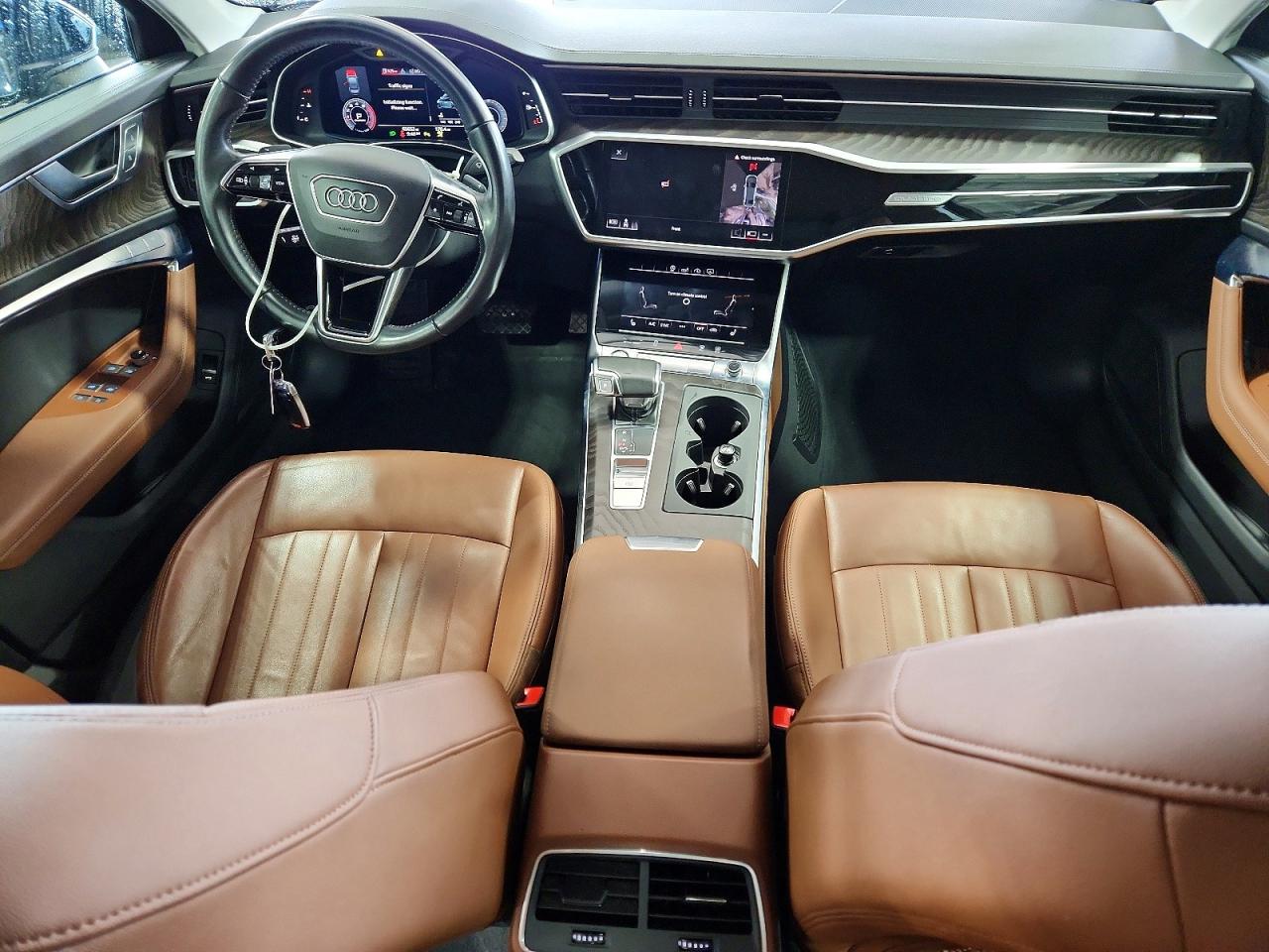 2019 Audi A6 Premium Plus Blue vin: WAUL2AF25KN094496