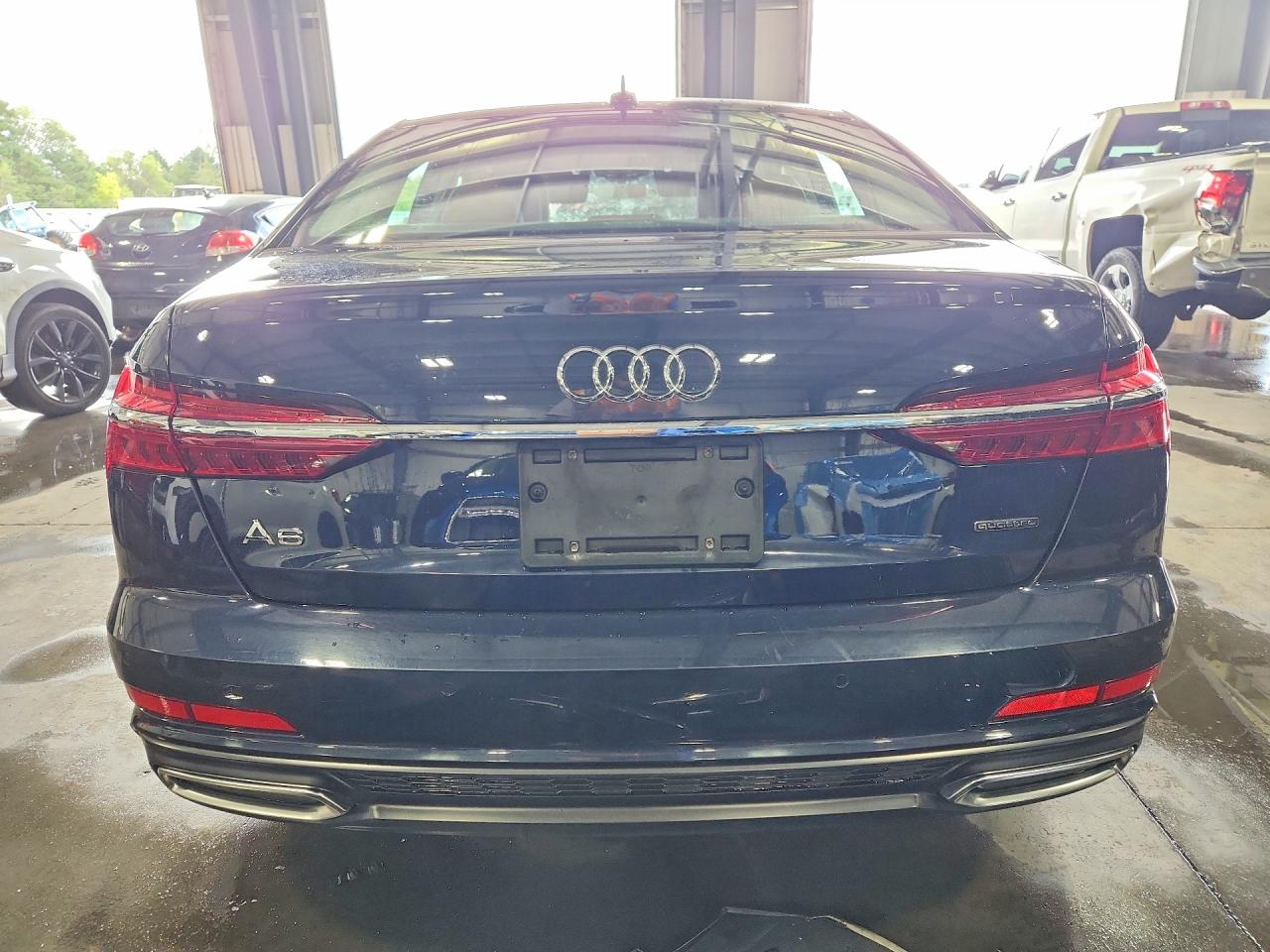 2019 Audi A6 Premium Plus Blue vin: WAUL2AF25KN094496