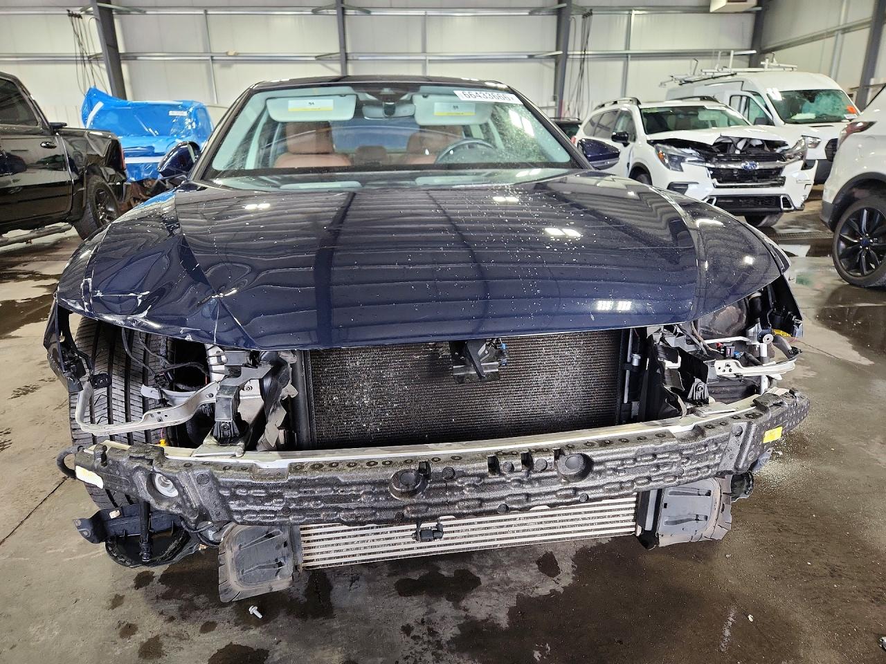 2019 Audi A6 Premium Plus Blue vin: WAUL2AF25KN094496
