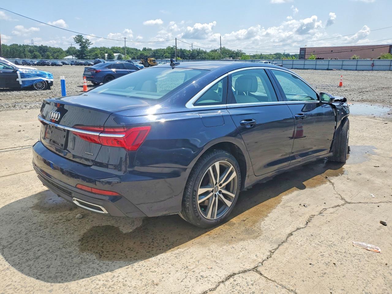 2020 Audi A6 Premium Plus Blue vin: WAUL2AF29LN052298